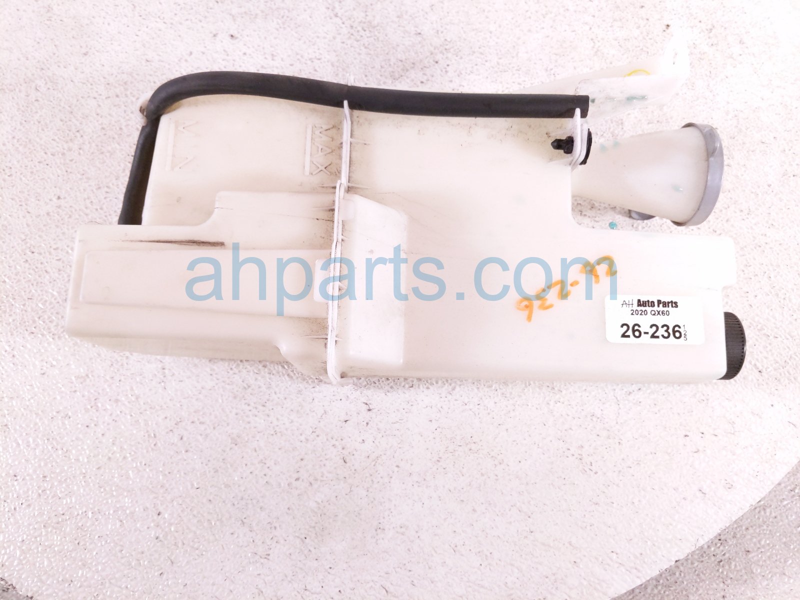 COOLANT OVERFLOW RESERVOIR TANK