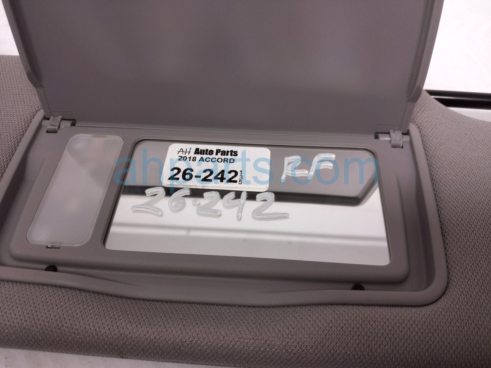 2018 Honda Accord Passenger Sun Visor Grey 83230 TVA A01ZC Replacement 2018 Honda Accord Passenger Sun Visor Grey 83230 TVA A01ZC Replacement thumbnail
