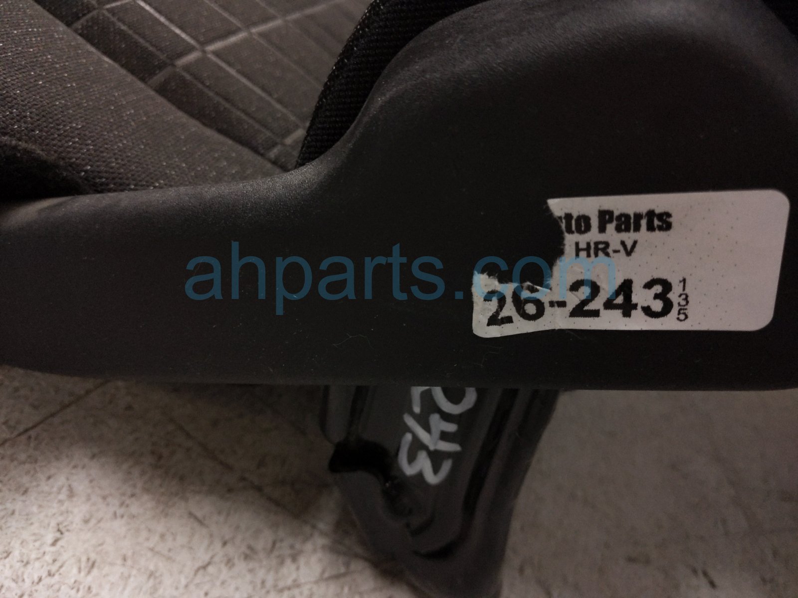 2023 Honda HR V Rear / Back (2nd Row) 2nd Row Driver Seat Black Sport 82527 3W0 A11 Replacement 2023 Honda HR V Rear / Back (2nd Row) 2nd Row Driver Seat Black Sport 82527 3W0 A11 Replacement thumbnail