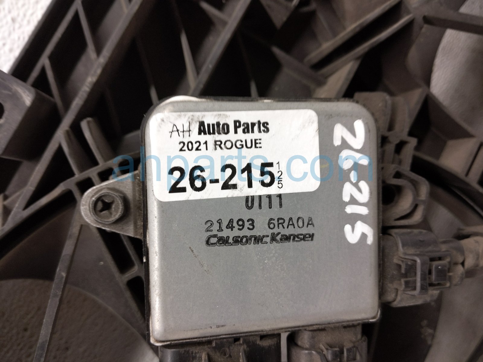 2021 Nissan Rogue Cooling Radiator Fan Assembly 2.5l 21481 6RA0A Replacement 2021 Nissan Rogue Cooling Radiator Fan Assembly 2.5l 21481 6RA0A Replacement thumbnail