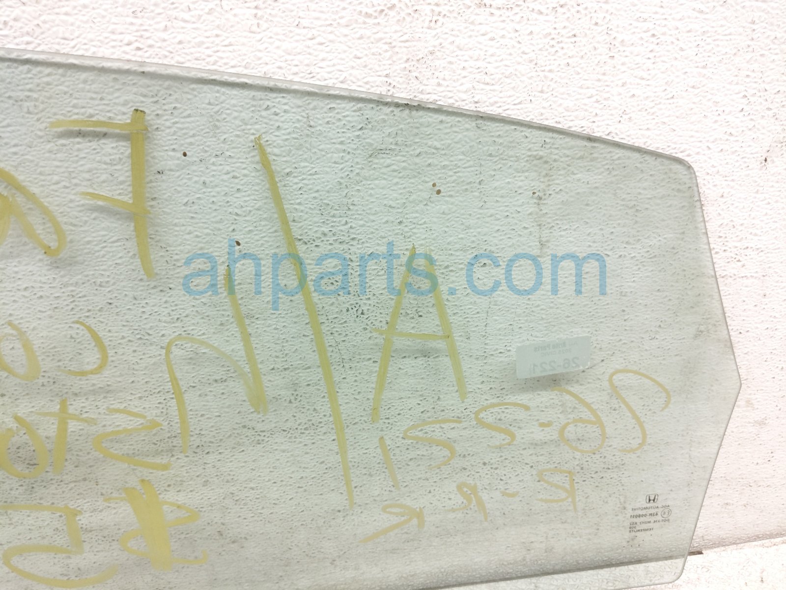 2025 Honda Civic Rear Passenger Door Glass Window 73400 T20 A01 Replacement 2025 Honda Civic Rear Passenger Door Glass Window 73400 T20 A01 Replacement thumbnail