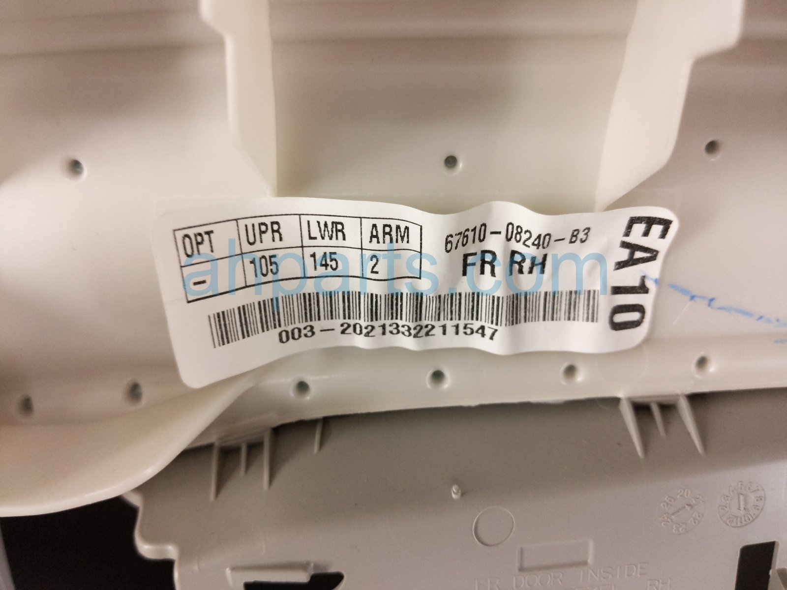 2022 Toyota Sienna Trim / Liner Front Passenger Interior Door Panel Grey Xle 67610 08240 B3 Replacement 2022 Toyota Sienna Trim / Liner Front Passenger Interior Door Panel Grey Xle 67610 08240 B3 Replacement thumbnail