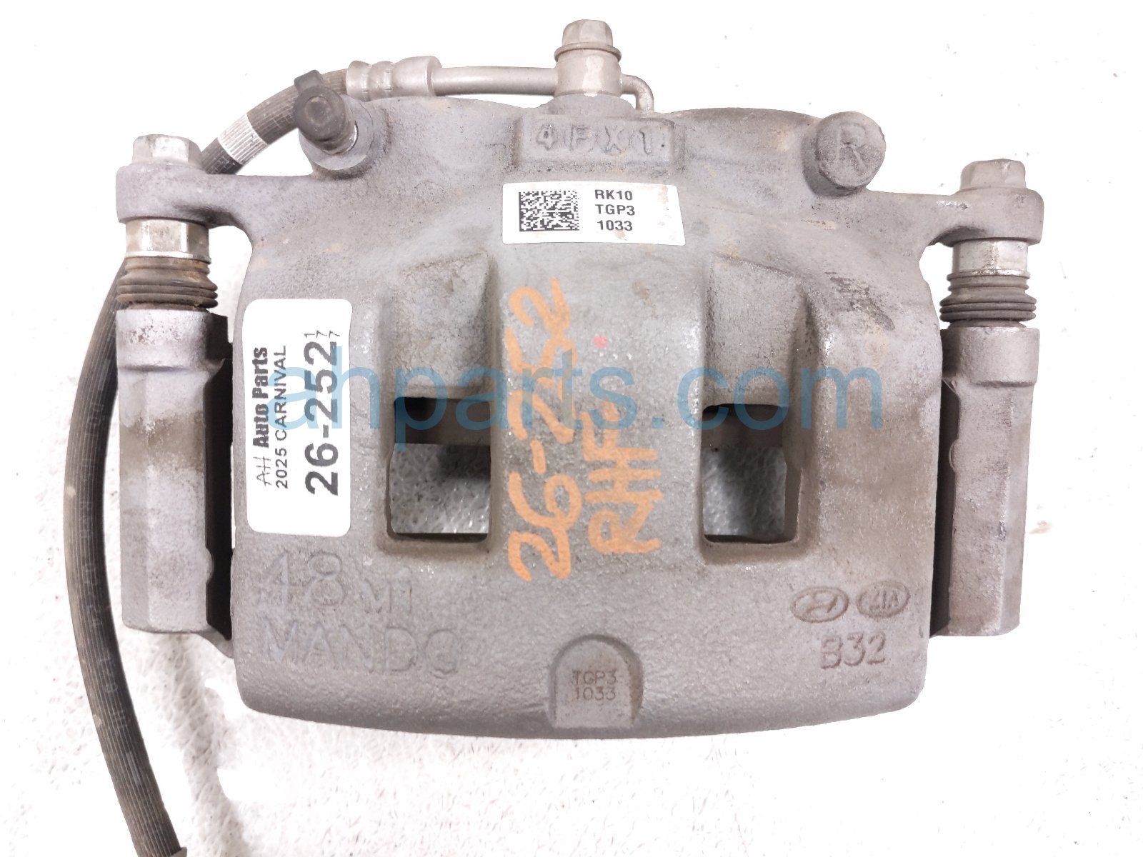 2025 Kia Carnival Front Passenger Brake Caliper 58130 R0100 Replacement 2025 Kia Carnival Front Passenger Brake Caliper 58130 R0100 Replacement thumbnail