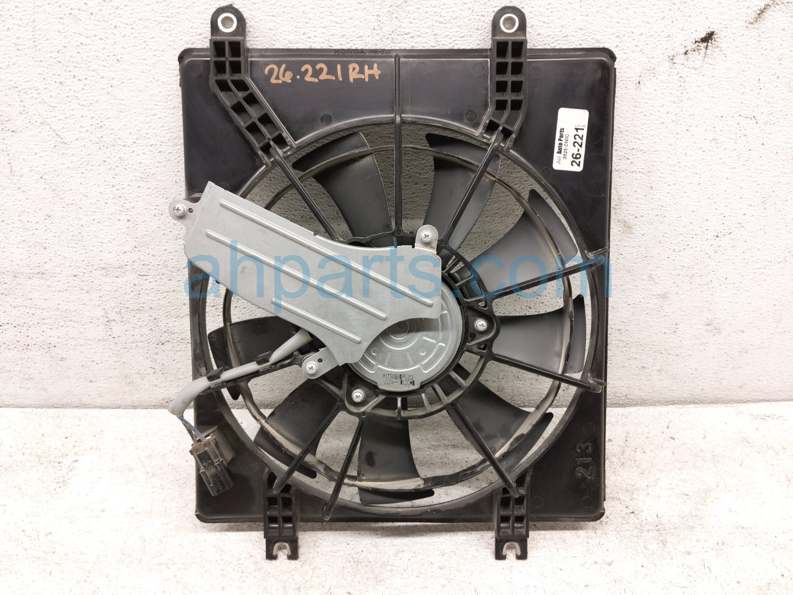 2025 Honda Civic Cooling Passenger Ac Condenser Fan Assembly 1.5t 38616 64A A01 Replacement 2025 Honda Civic Cooling Passenger Ac Condenser Fan Assembly 1.5t 38616 64A A01 Replacement thumbnail
