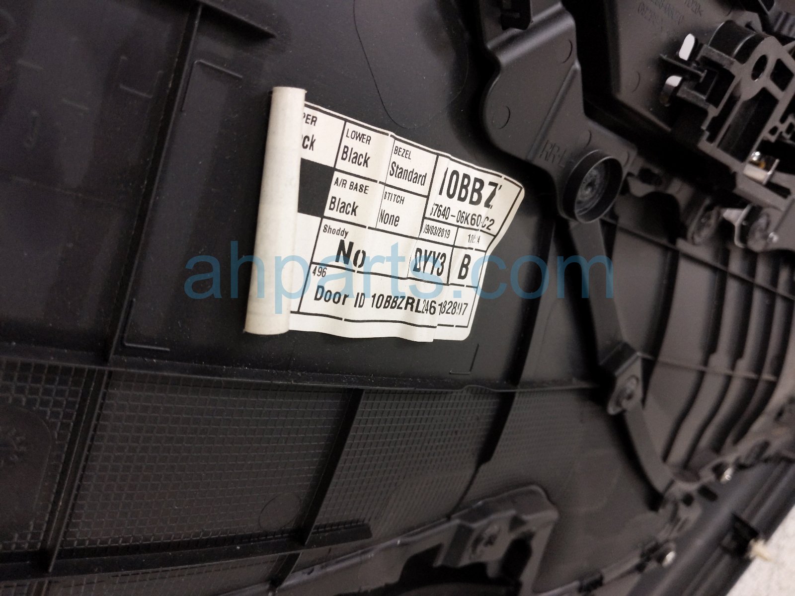 2020 Toyota Camry Trim / Liner Rear Driver Interior Door Panel Black 67640 06K60 C2 Replacement 2020 Toyota Camry Trim / Liner Rear Driver Interior Door Panel Black 67640 06K60 C2 Replacement thumbnail