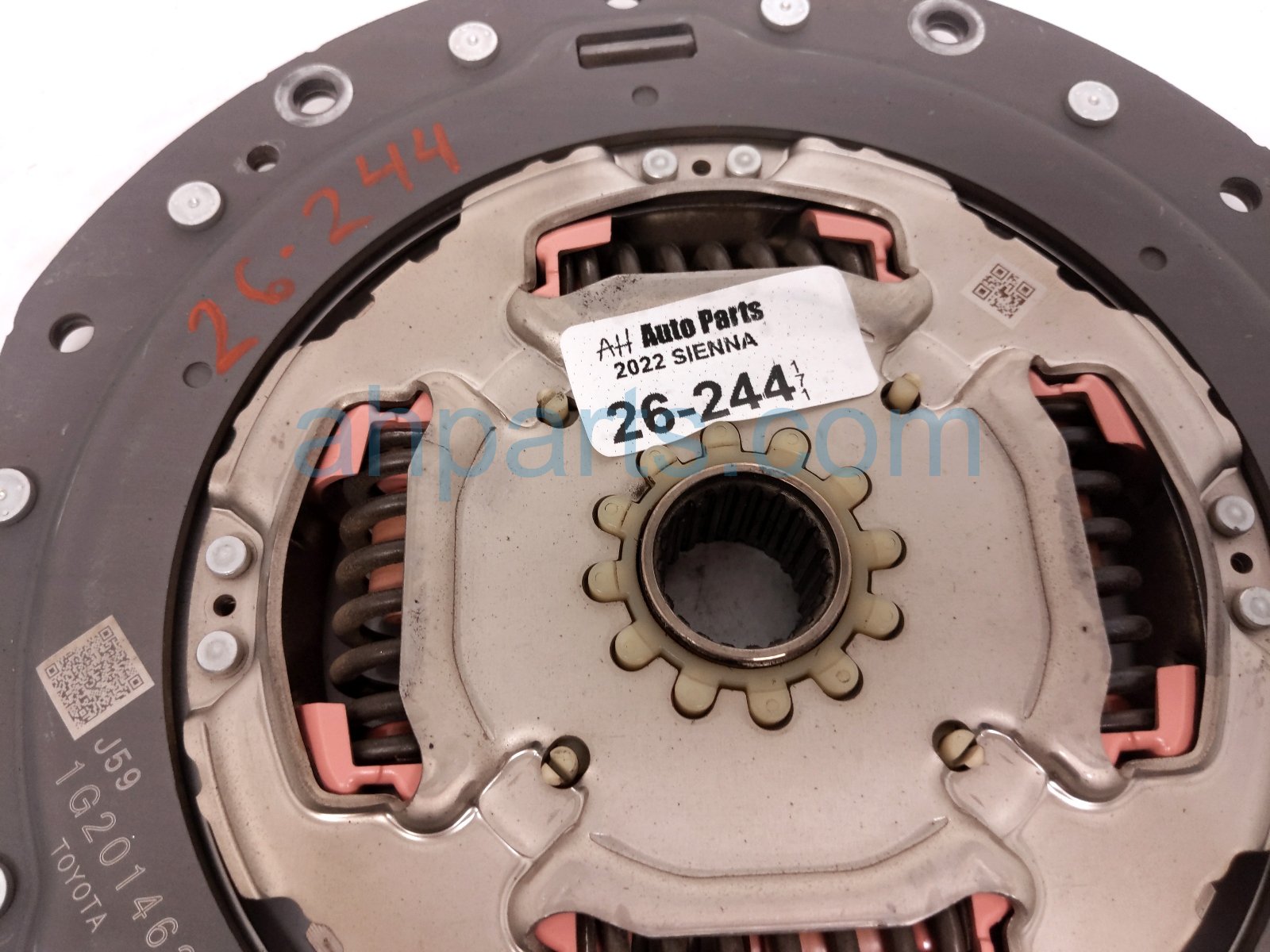 2022 Toyota Sienna Clutch Damper Disc 2.5l A/t Fwd 38216 60040 Replacement 2022 Toyota Sienna Clutch Damper Disc 2.5l A/t Fwd 38216 60040 Replacement thumbnail