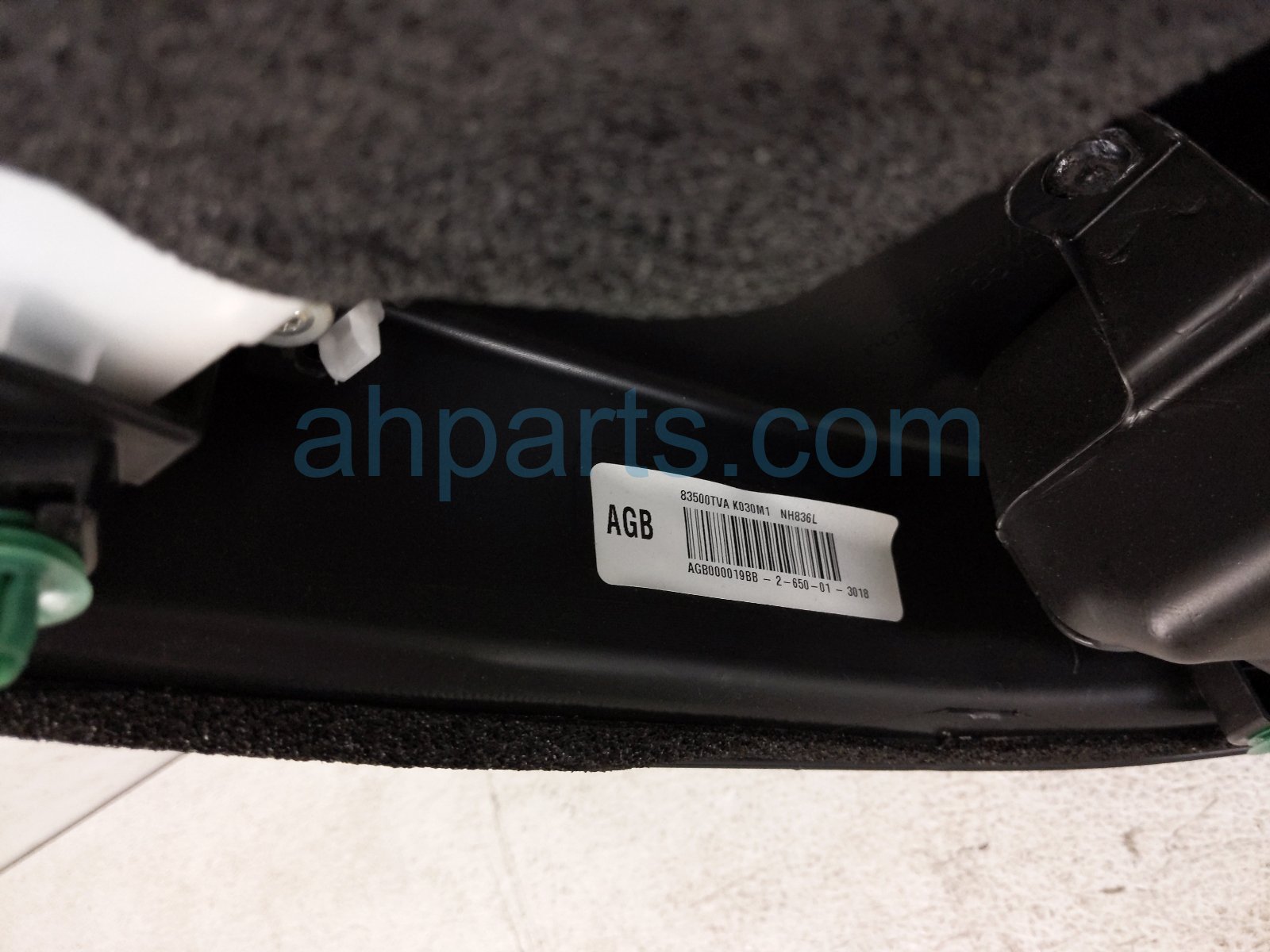 2018 Honda Accord Trim / Liner Front Passenger Interior Door Panel Grey 83500 TVA A01 Replacement 2018 Honda Accord Trim / Liner Front Passenger Interior Door Panel Grey 83500 TVA A01 Replacement thumbnail
