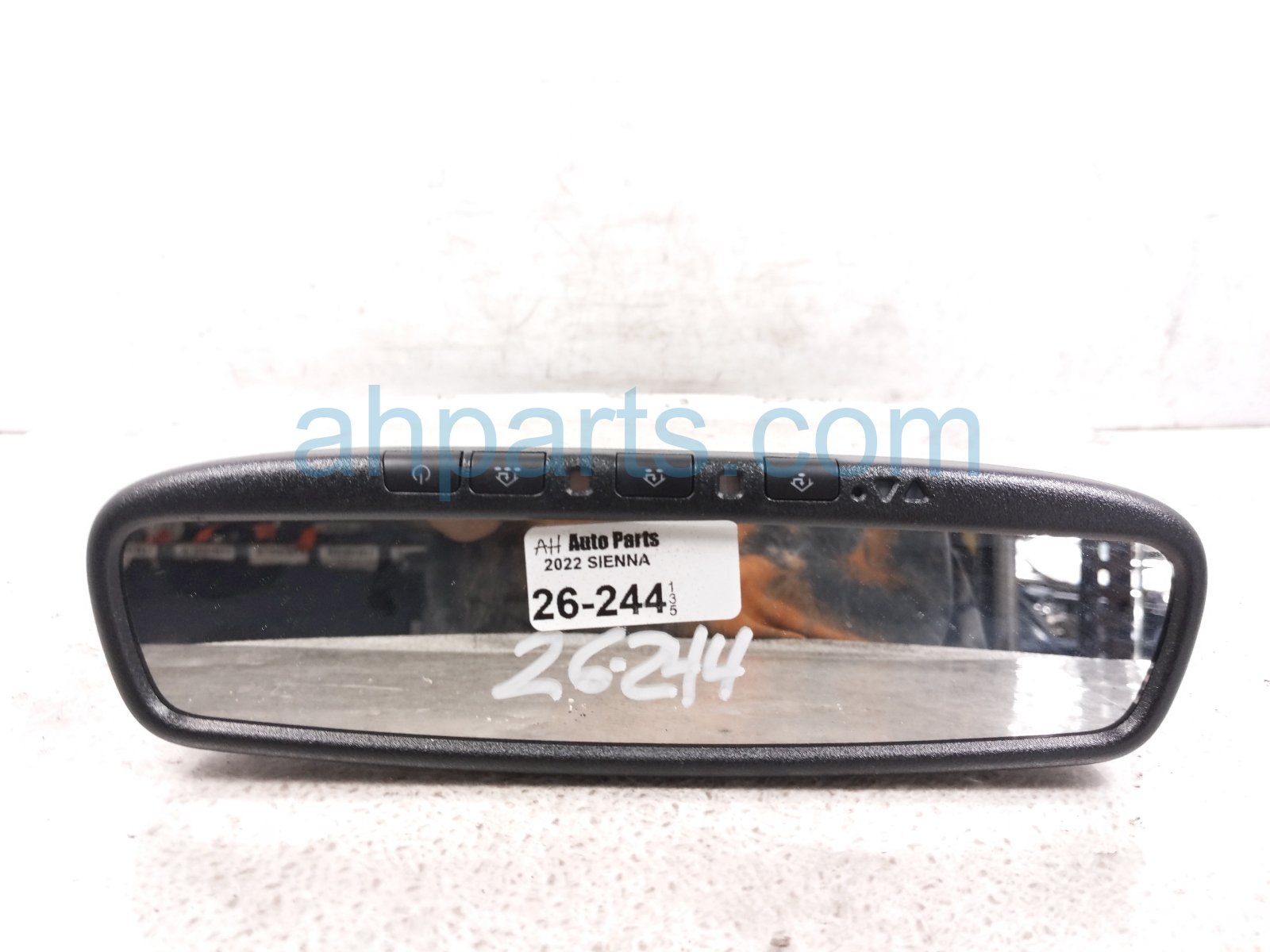 2022 Toyota Sienna Interior / Inside Auto Dim Rear View Mirror Blk 87810 0WM41 Replacement 2022 Toyota Sienna Interior / Inside Auto Dim Rear View Mirror Blk 87810 0WM41 Replacement thumbnail
