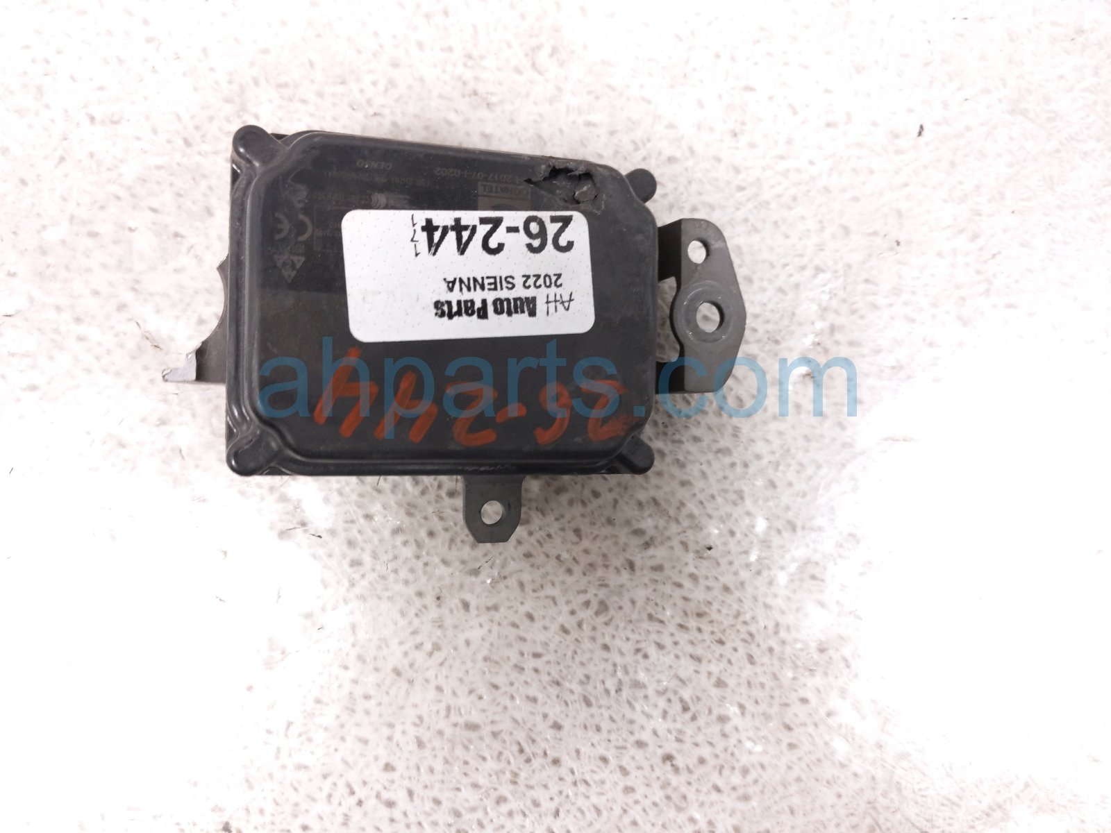 2022 Toyota Sienna Front Cruise Distance Radar Xle 88210 02021 Replacement 2022 Toyota Sienna Front Cruise Distance Radar Xle 88210 02021 Replacement thumbnail