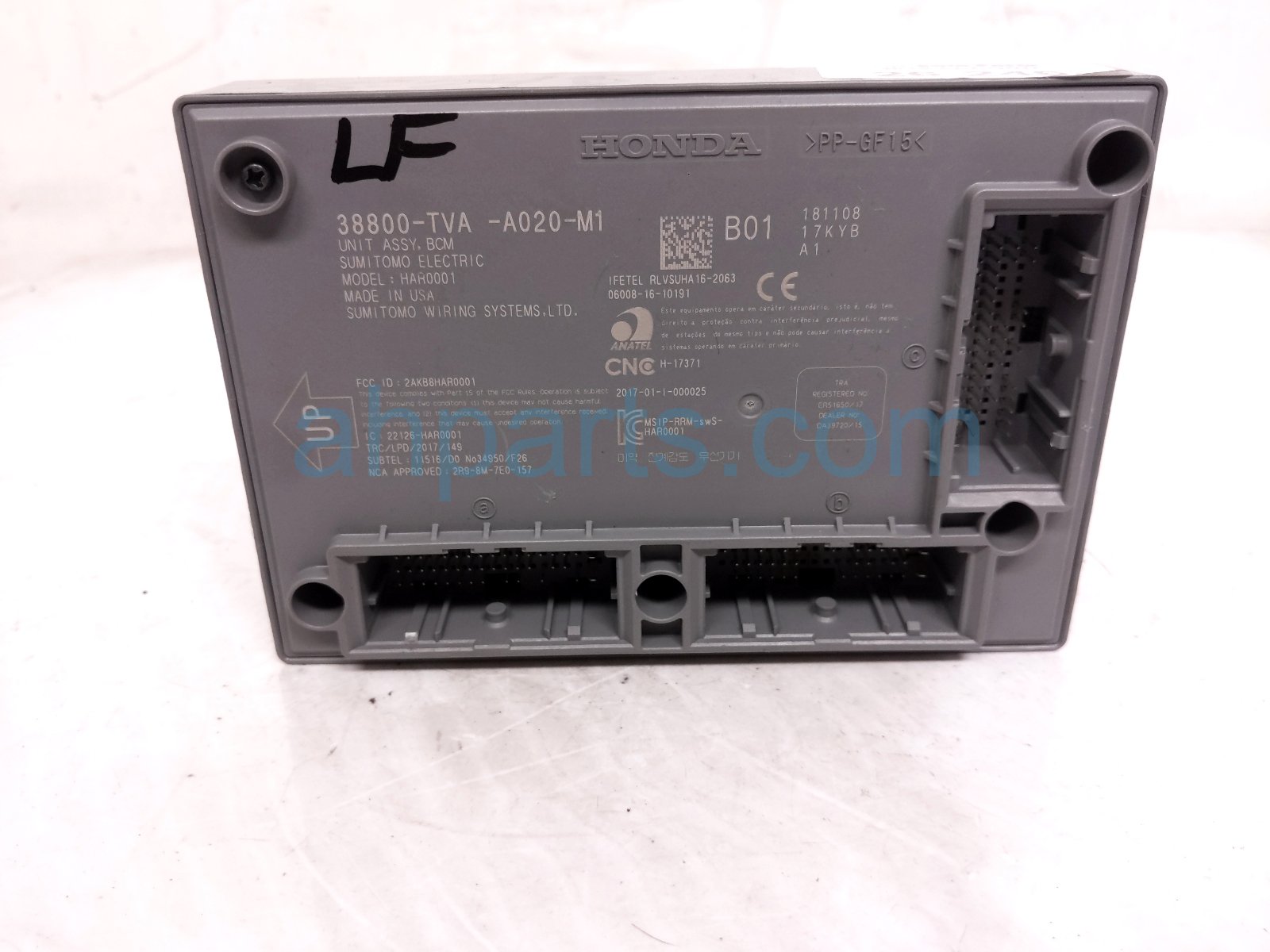 2019 Honda Accord Body Control Module Unit Sport 38800 TVA A02 Replacement 2019 Honda Accord Body Control Module Unit Sport 38800 TVA A02 Replacement thumbnail