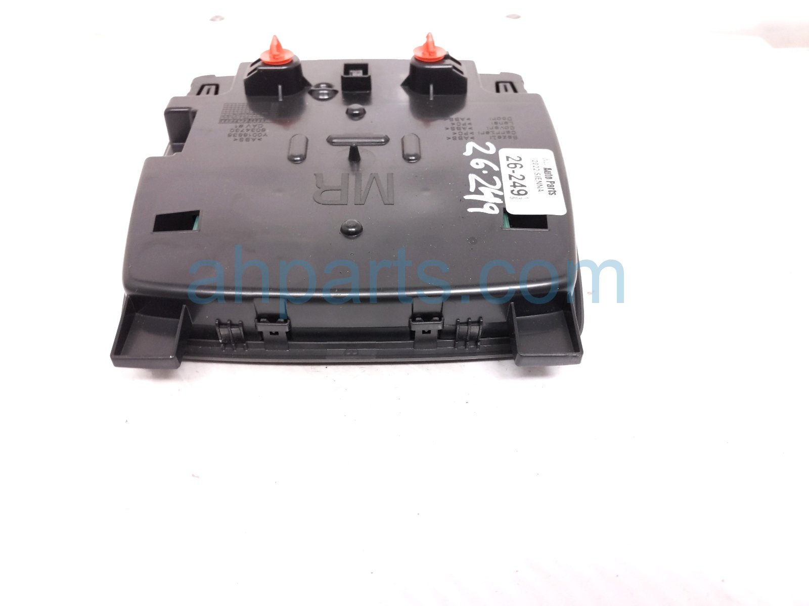 2022 Toyota Sienna Roof Console / Map Light Grey 63650 08740 B1 Replacement 2022 Toyota Sienna Roof Console / Map Light Grey 63650 08740 B1 Replacement thumbnail