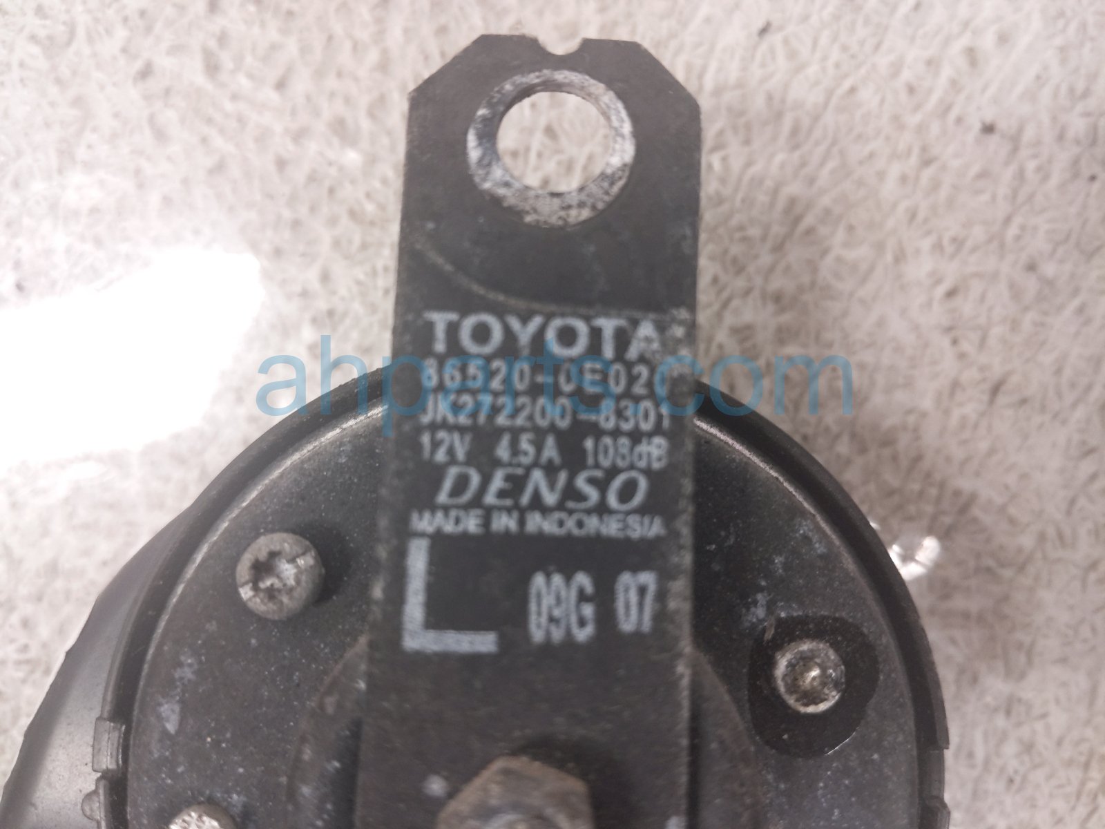 2024 Toyota Tacoma Low Pitch Note Horn 86520 0E020 Replacement 2024 Toyota Tacoma Low Pitch Note Horn 86520 0E020 Replacement thumbnail