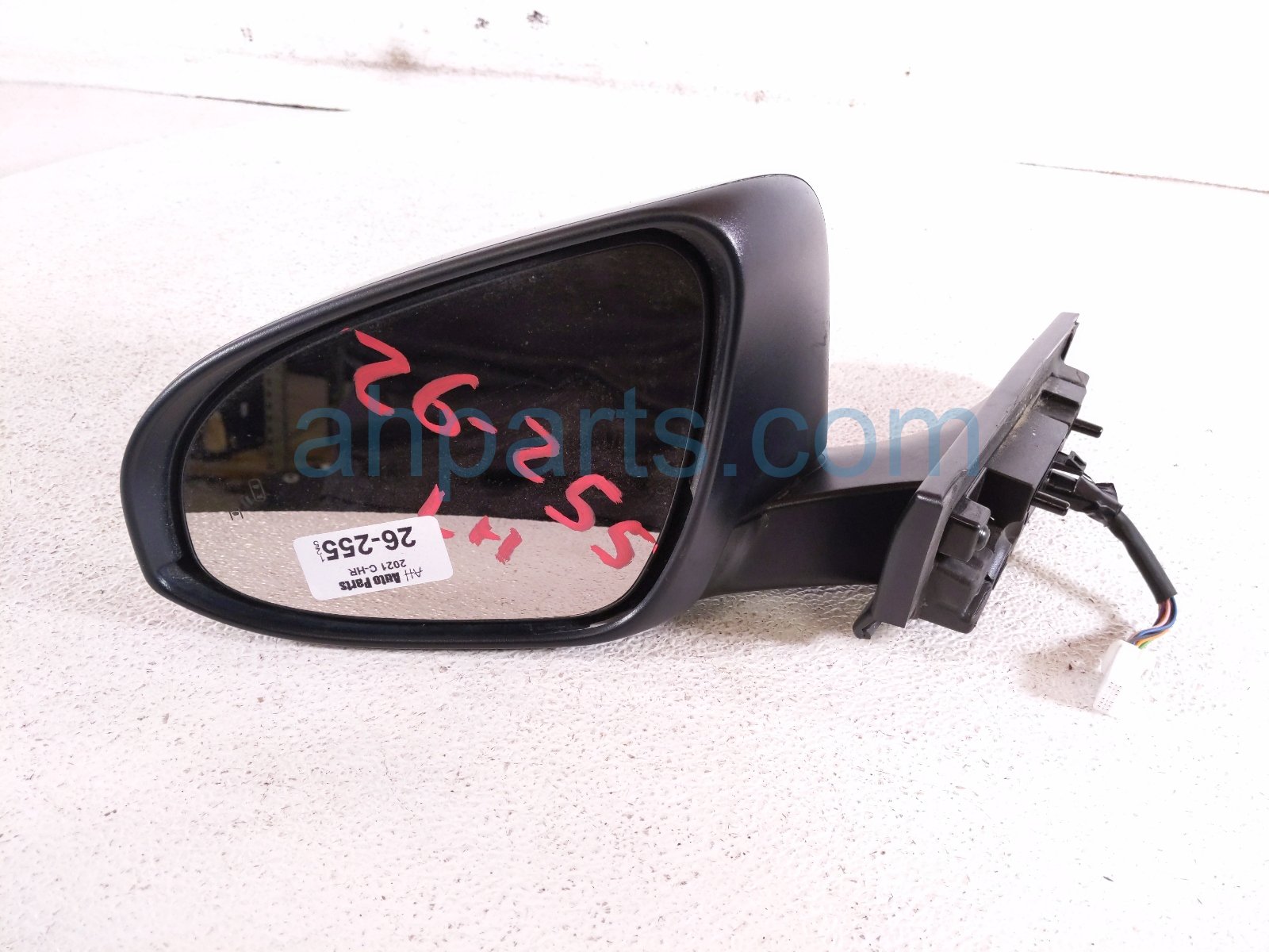 2021 Toyota C HR Rear Driver Side View Mirror Red 87940 F4062 Replacement 2021 Toyota C HR Rear Driver Side View Mirror Red 87940 F4062 Replacement thumbnail
