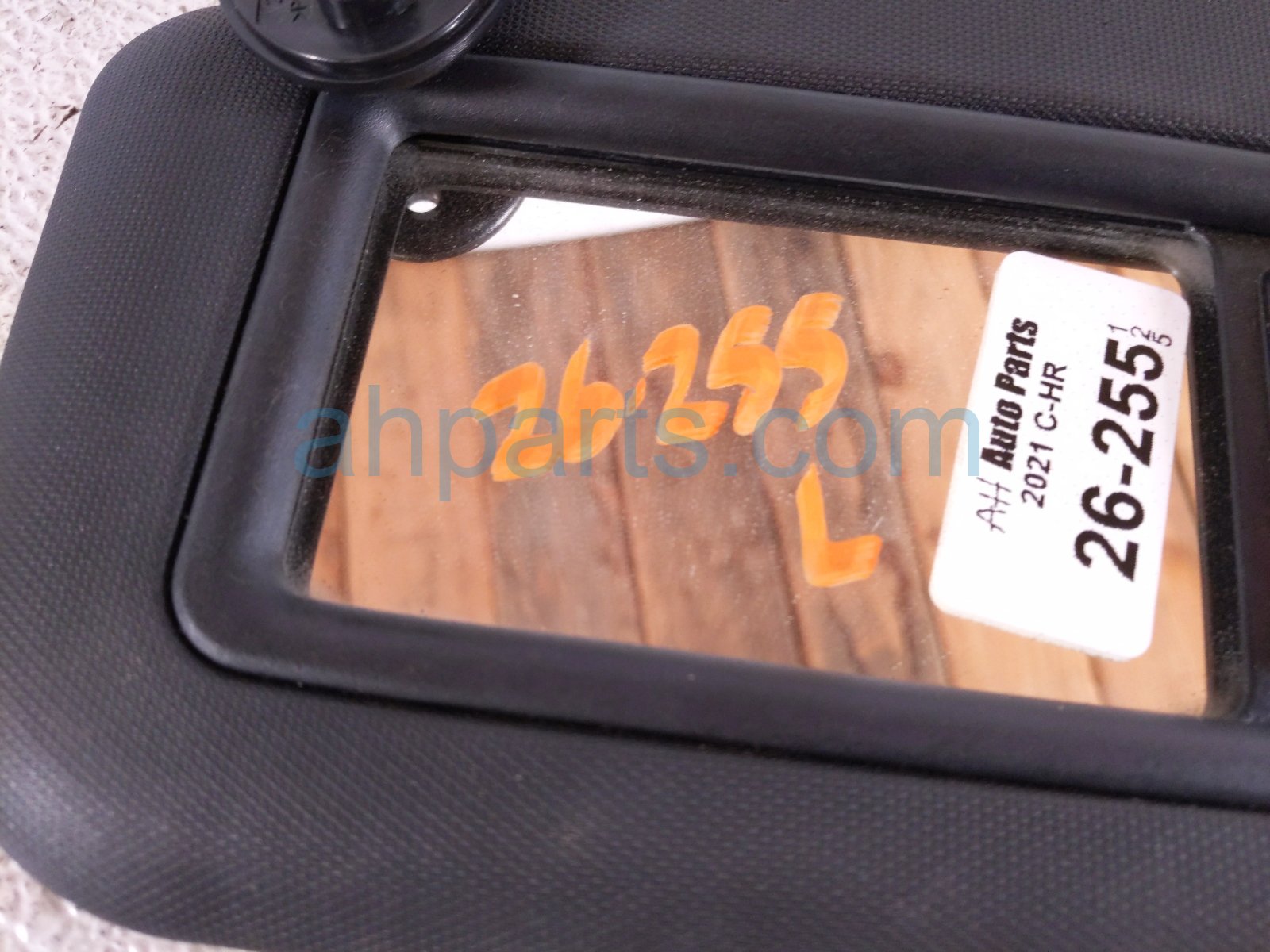 2021 Toyota C HR Driver Sun Visor Black 74320 12J40 C0 Replacement 2021 Toyota C HR Driver Sun Visor Black 74320 12J40 C0 Replacement thumbnail