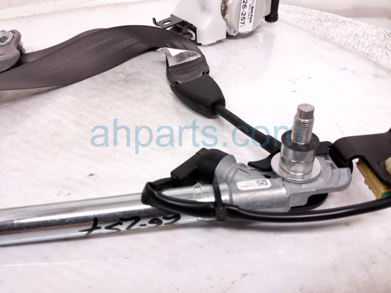 2021 Honda CR V Front Driver Seat Belt Grey 81850 TLA A014 M1 Replacement 2021 Honda CR V Front Driver Seat Belt Grey 81850 TLA A014 M1 Replacement thumbnail