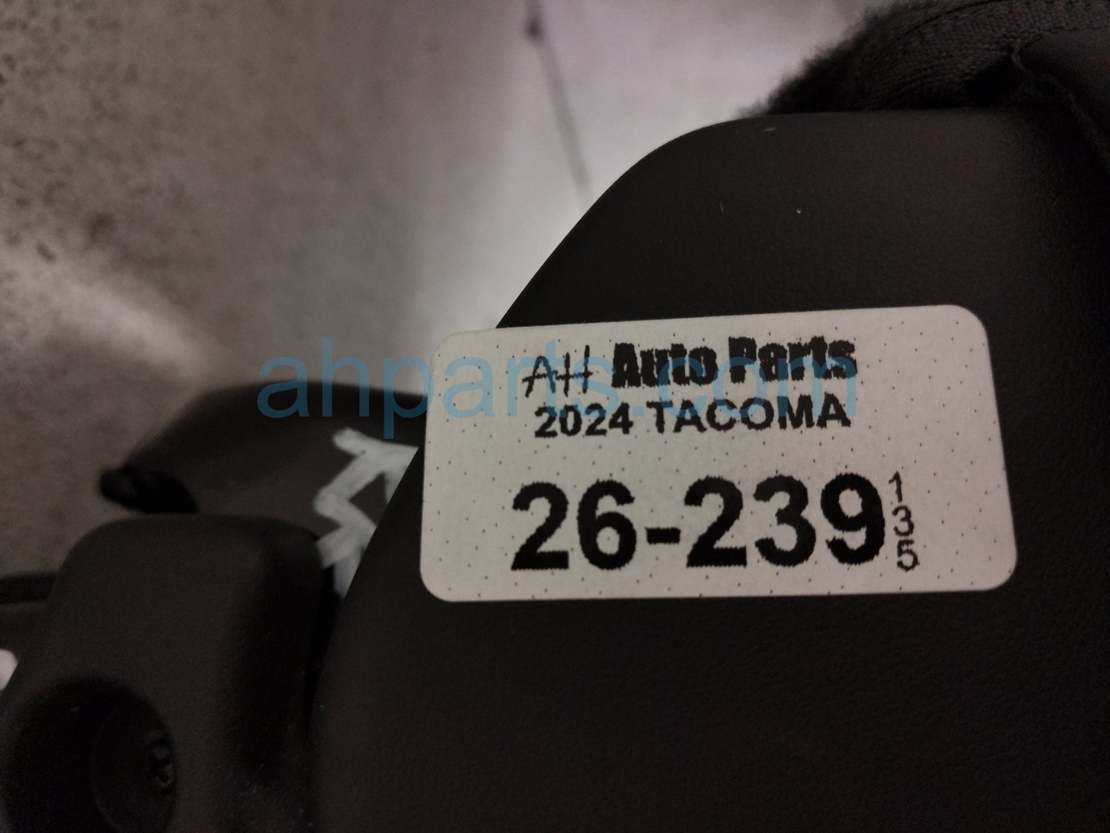 2024 Toyota Tacoma Back (2nd Row) Rear Passenger Seat Assy Black Softex 71077 AK080 C1 Replacement 2024 Toyota Tacoma Back (2nd Row) Rear Passenger Seat Assy Black Softex 71077 AK080 C1 Replacement thumbnail