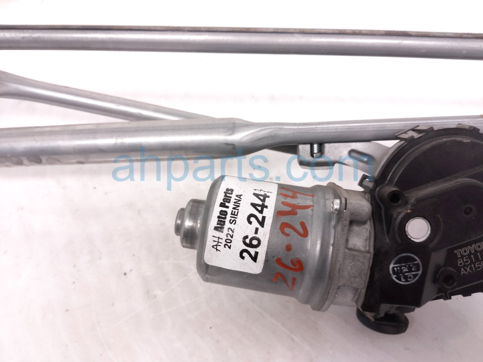 2022 Toyota Sienna Front Arms Frt Windshield Wiper Motor & Linkage 85110 08050 Replacement 2022 Toyota Sienna Front Arms Frt Windshield Wiper Motor & Linkage 85110 08050 Replacement thumbnail
