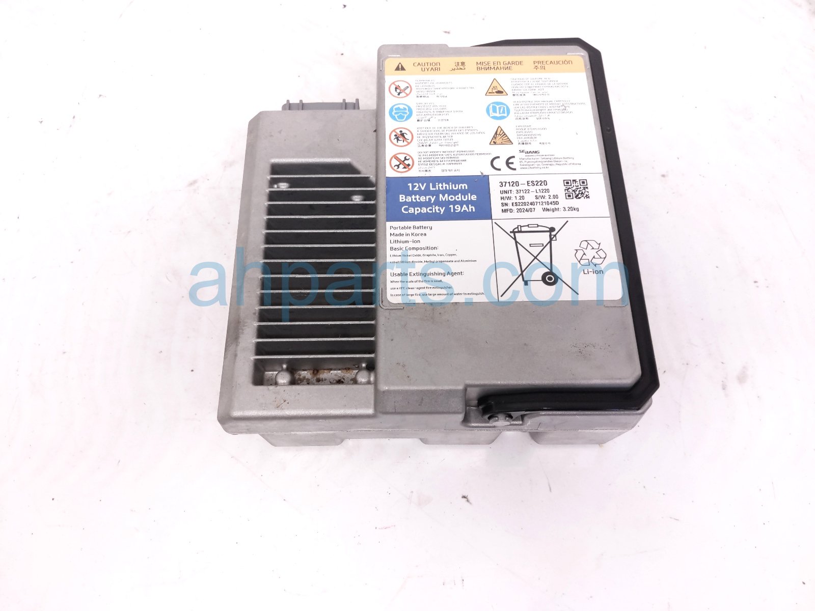 2025 Kia Carnival Lithium Battery Module 46k Mi 37120 ES220 Replacement 2025 Kia Carnival Lithium Battery Module 46k Mi 37120 ES220 Replacement thumbnail
