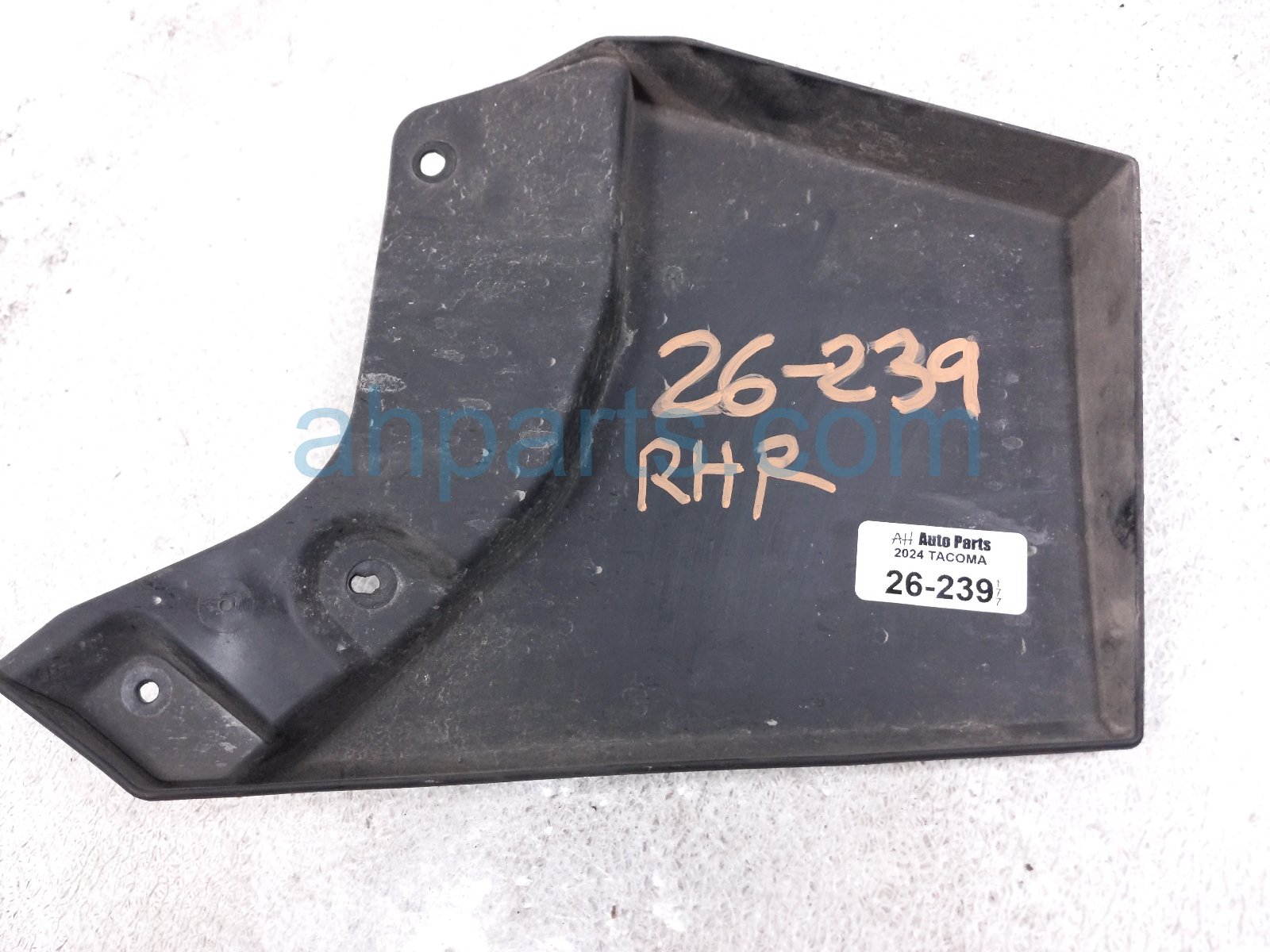 2024 Toyota Tacoma Rear Passenger Mud Flap / Splash Guard 76625 AK010 Replacement 2024 Toyota Tacoma Rear Passenger Mud Flap / Splash Guard 76625 AK010 Replacement thumbnail
