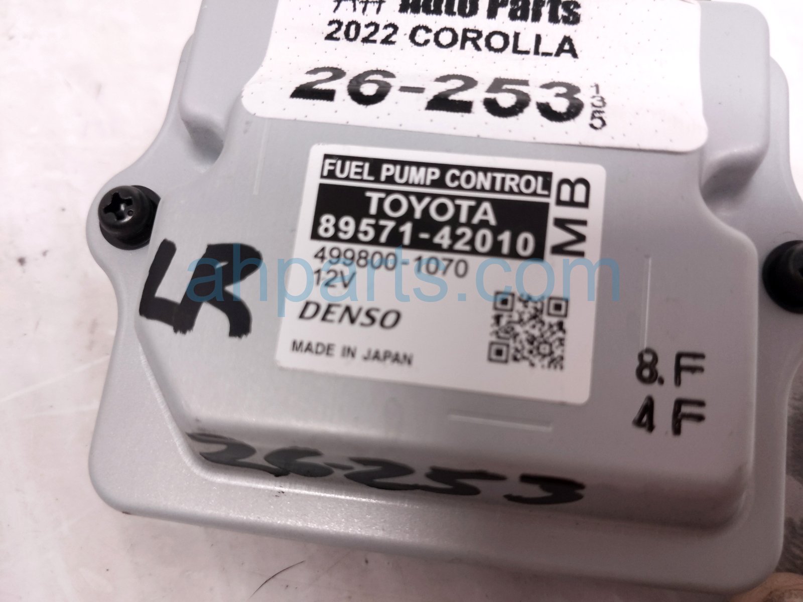 Toyota FUEL PUMP CONTROL MODULE - 2.0L