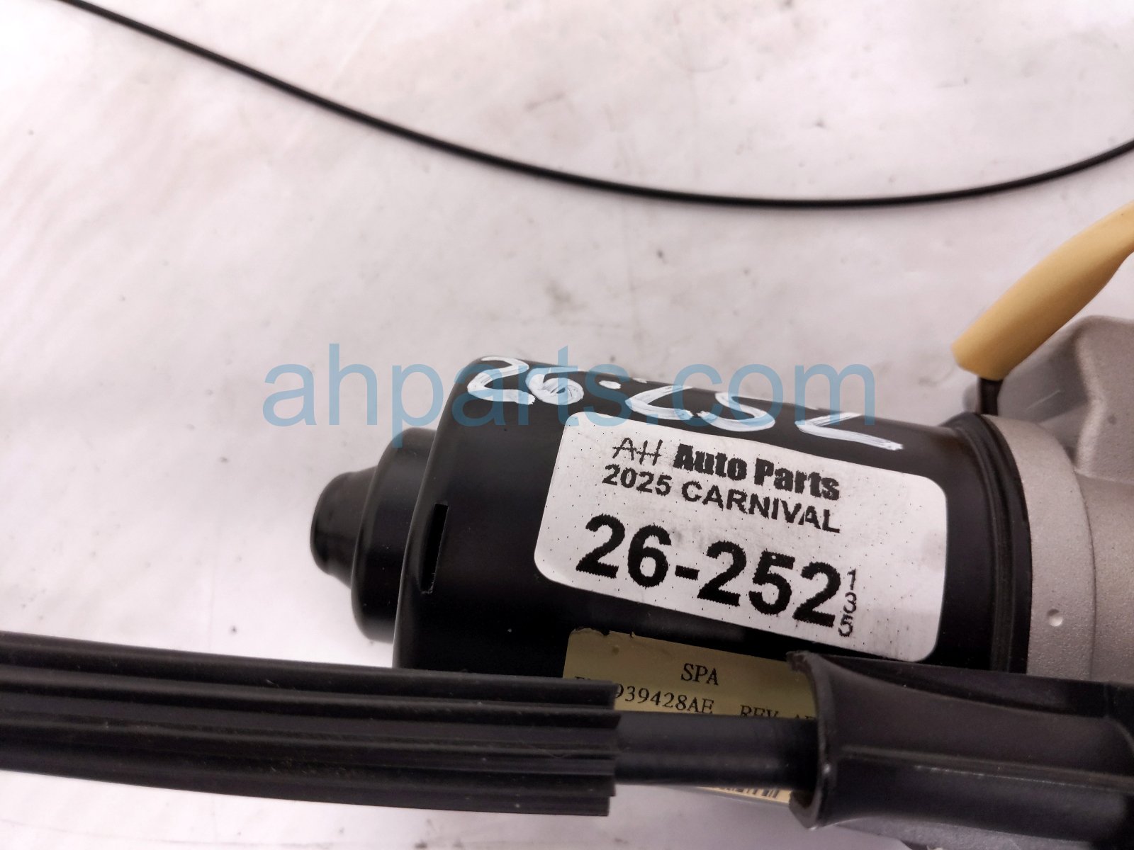 2025 Kia Carnival Rear Passenger Power Sliding Door Motor Assy 83820 R0000 Replacement 2025 Kia Carnival Rear Passenger Power Sliding Door Motor Assy 83820 R0000 Replacement thumbnail