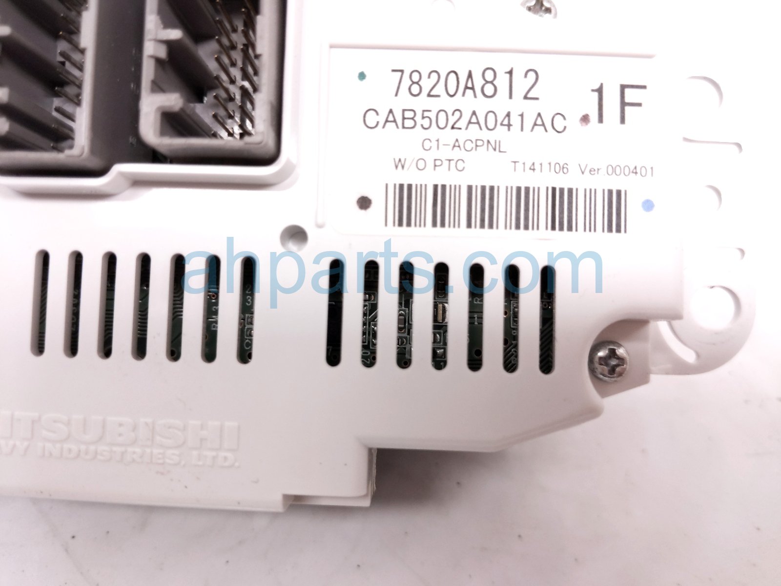 2015 Mitsubishi Lancermit Temperature Climate Ac Heater Auto A/c Control(on Dash) us Made 7820A812 Replacement 2015 Mitsubishi Lancermit Temperature Climate Ac Heater Auto A/c Control(on Dash) us Made 7820A812 Replacement thumbnail