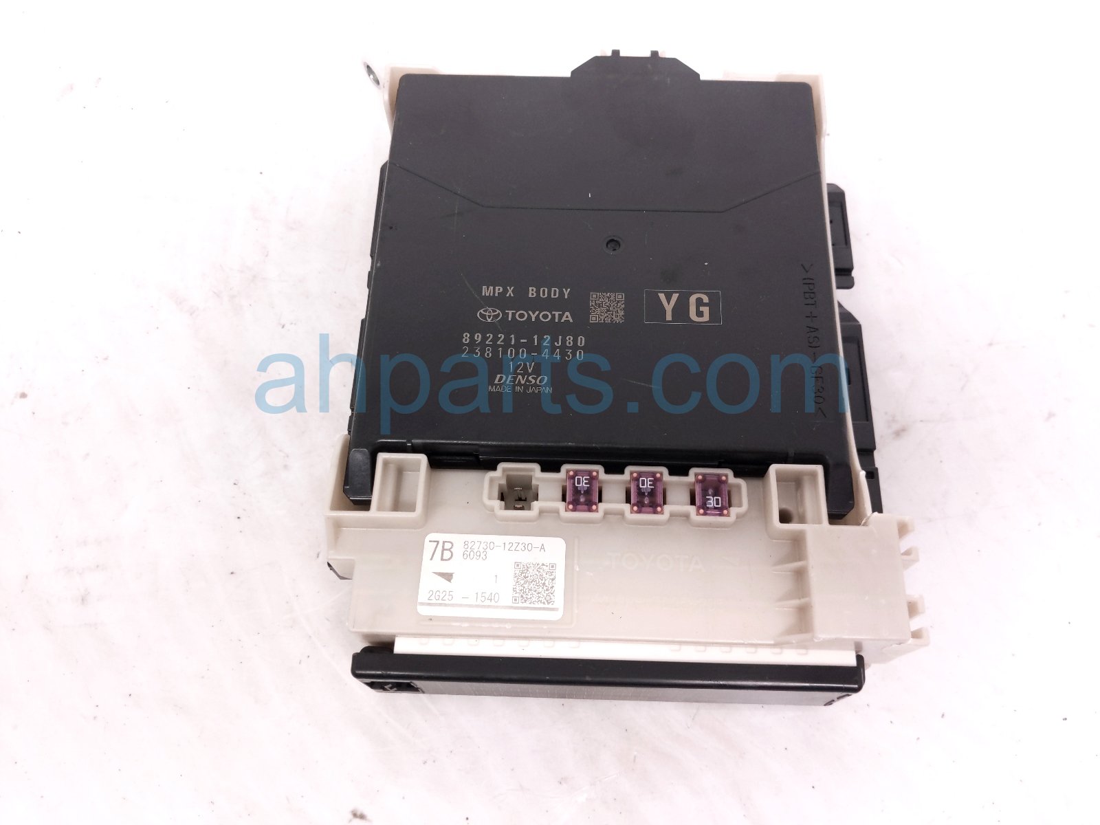Toyota MULTIPLEX CONTROL MODULE FR/LH Toyota MULTIPLEX CONTROL MODULE FR/LH