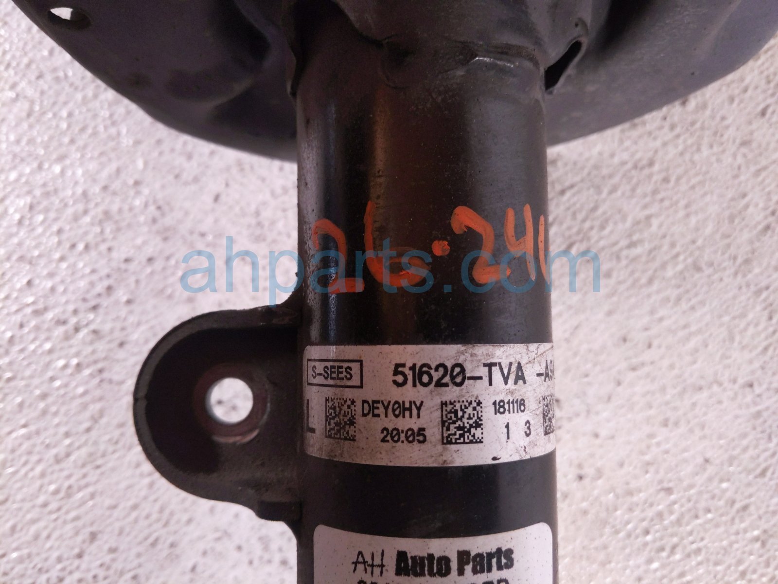 2019 Honda Accord Front Driver Strut + Spring Sport 51621 TVA A93 Replacement 2019 Honda Accord Front Driver Strut + Spring Sport 51621 TVA A93 Replacement thumbnail
