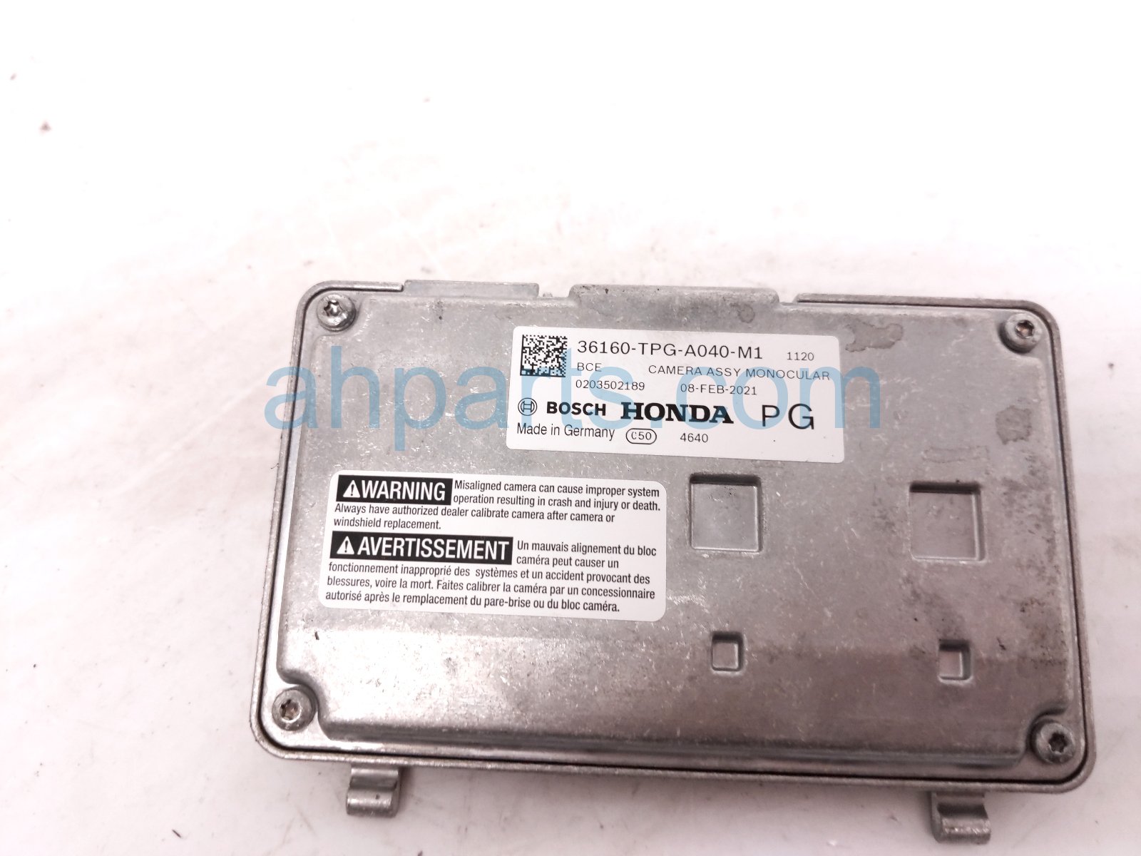 2021 Honda CR V Front Windshield Monocular Camera 36160 TPG A040 M1 Replacement 2021 Honda CR V Front Windshield Monocular Camera 36160 TPG A040 M1 Replacement thumbnail