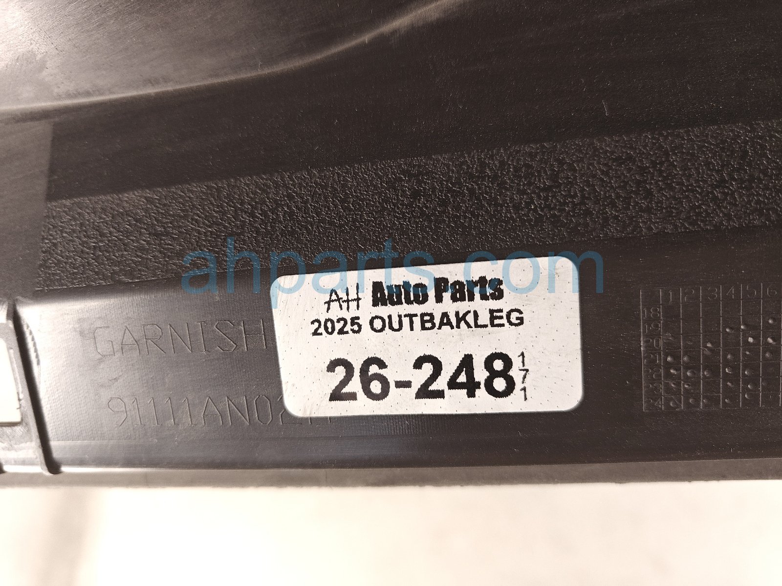 2025 Subaru Outback Legacy Rocker Trim Passenger Side Skirt / Molding Black 91112AN02A Replacement 2025 Subaru Outback Legacy Rocker Trim Passenger Side Skirt / Molding Black 91112AN02A Replacement thumbnail