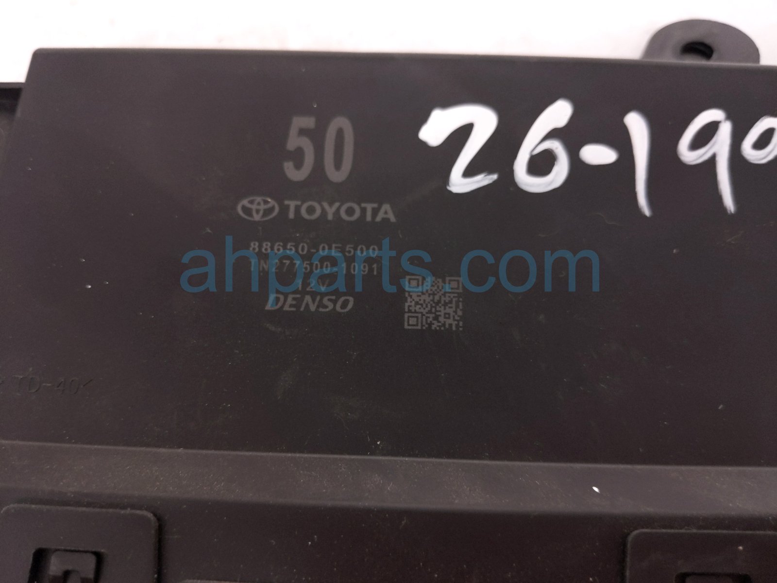 2021 Toyota Highlander Blower Motor Control Module Unit 88650 0E500 Replacement 2021 Toyota Highlander Blower Motor Control Module Unit 88650 0E500 Replacement thumbnail