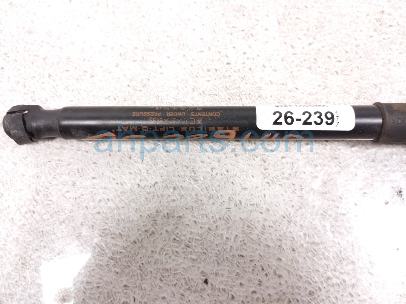 2024 Toyota Tacoma Rear Driver Tailgate Shock Strut 66140 AK021 Replacement 2024 Toyota Tacoma Rear Driver Tailgate Shock Strut 66140 AK021 Replacement thumbnail