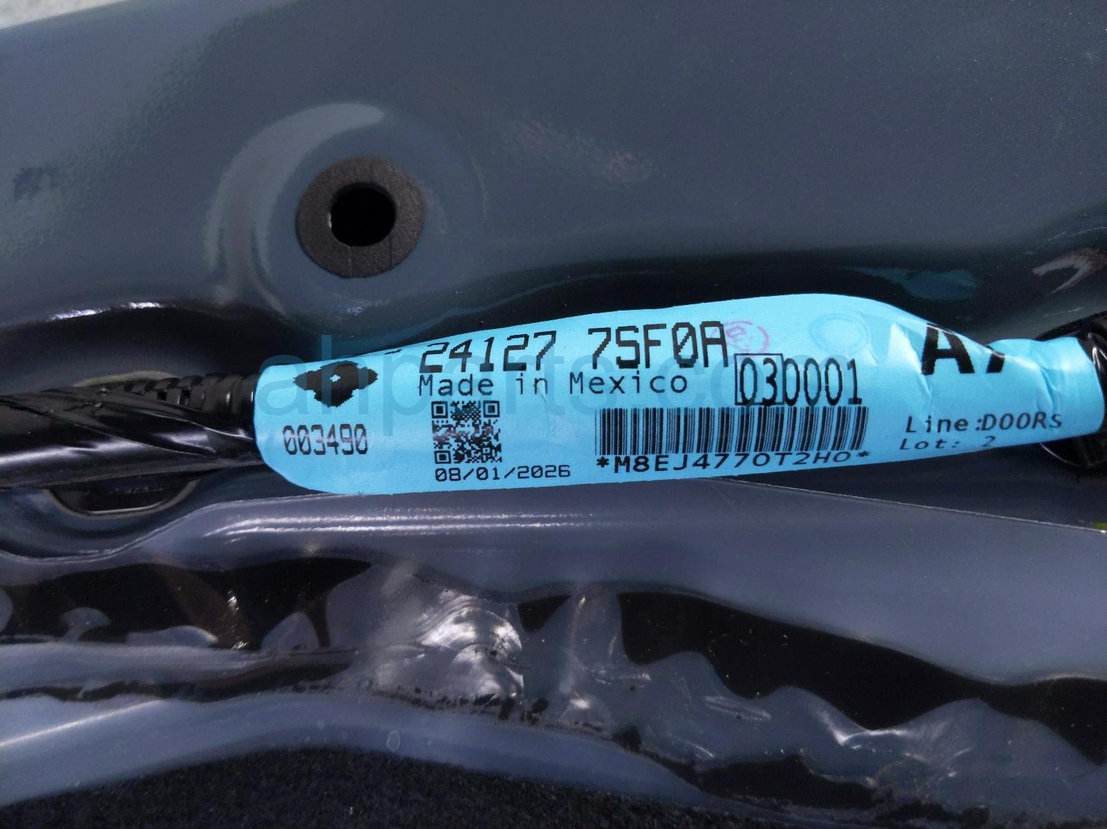 2026 Nissan Sentra Rear Driver Door l.blue No Inside Trim H210A 7TAMA Replacement 2026 Nissan Sentra Rear Driver Door l.blue No Inside Trim H210A 7TAMA Replacement thumbnail