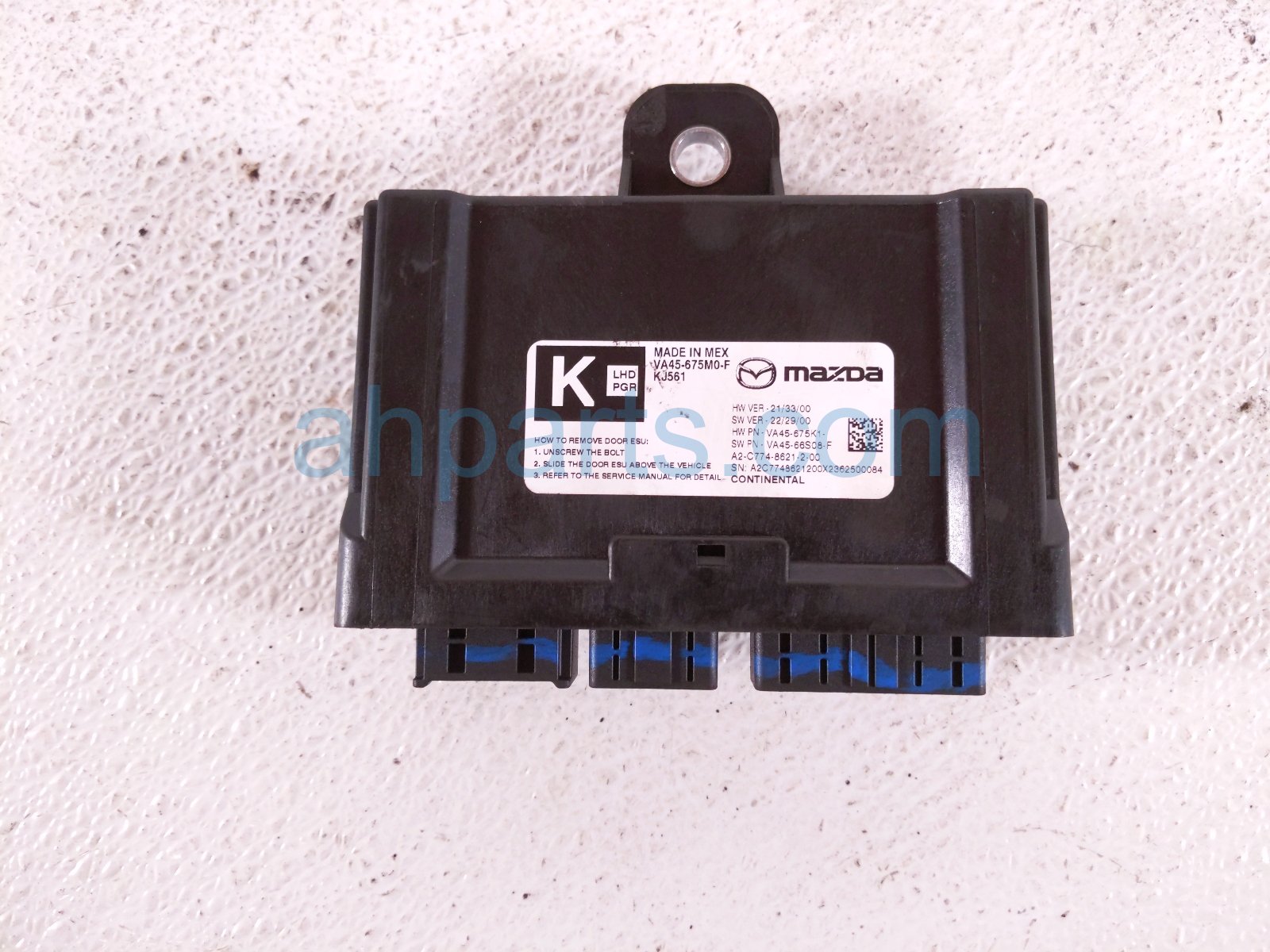 2024 Mazda Cx 50 Electric Supply Module Front Passenger VA45 67 5M0F Replacement 2024 Mazda Cx 50 Electric Supply Module Front Passenger VA45 67 5M0F Replacement thumbnail