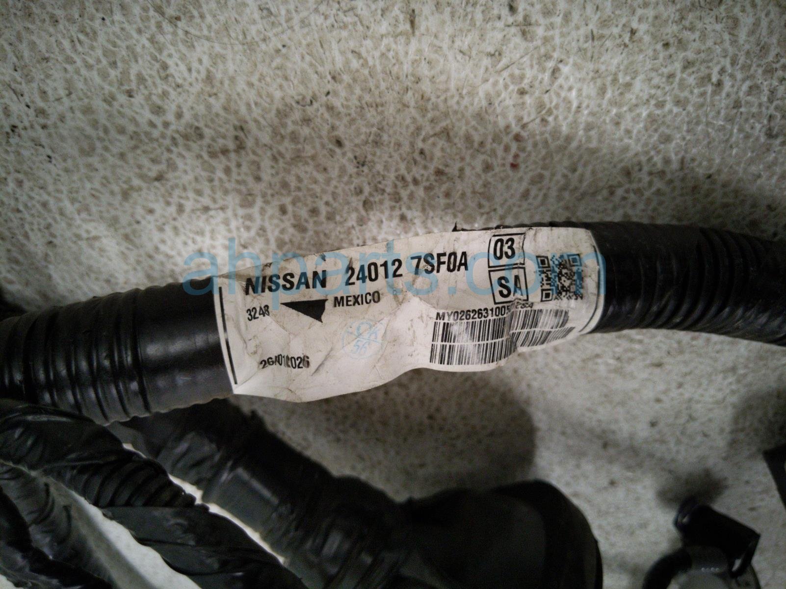 2026 Nissan Sentra Engine Room Harness 2.0l Fwd 24012 7SF0A Replacement 2026 Nissan Sentra Engine Room Harness 2.0l Fwd 24012 7SF0A Replacement thumbnail