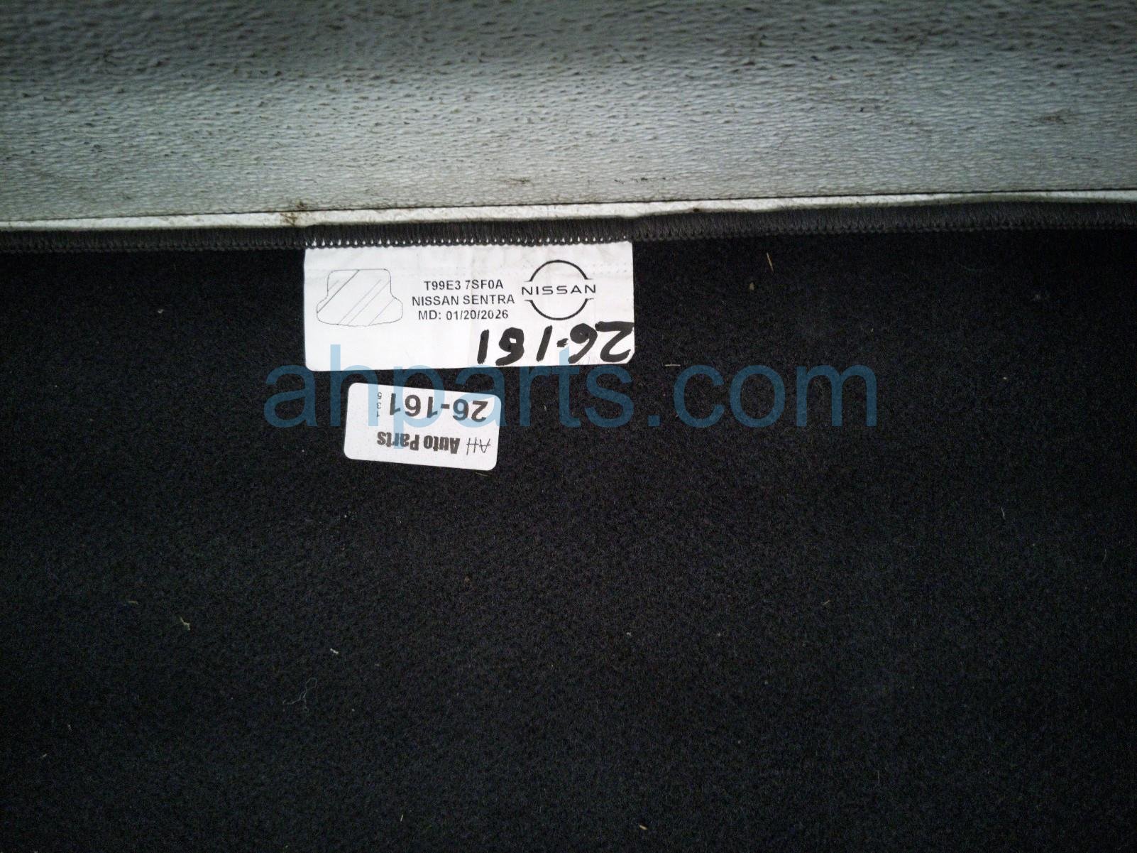2026 Nissan Sentra Trunk Floor Carpet Black T99E3 7SF0A Replacement 2026 Nissan Sentra Trunk Floor Carpet Black T99E3 7SF0A Replacement thumbnail