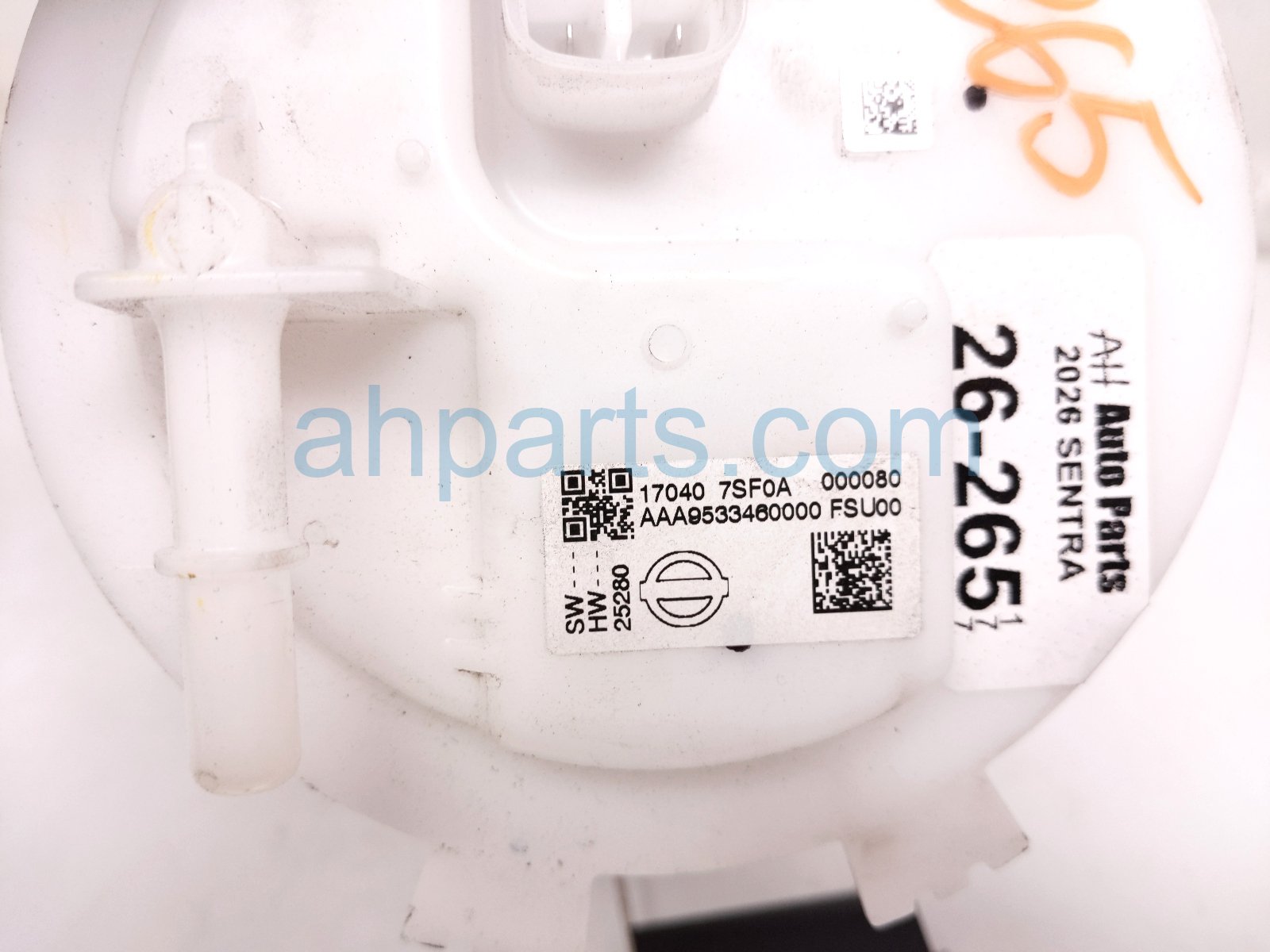 2026 Nissan Sentra Gas / Fuel Pump (tank Mounted) 17040 7SF0A Replacement 2026 Nissan Sentra Gas / Fuel Pump (tank Mounted) 17040 7SF0A Replacement thumbnail