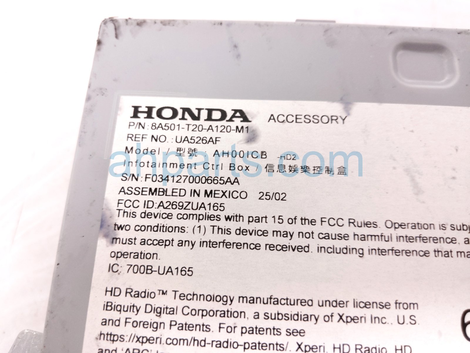 2025 Honda Civic Audio/radio Receiver 8A501 T20 A12 Replacement 2025 Honda Civic Audio/radio Receiver 8A501 T20 A12 Replacement thumbnail