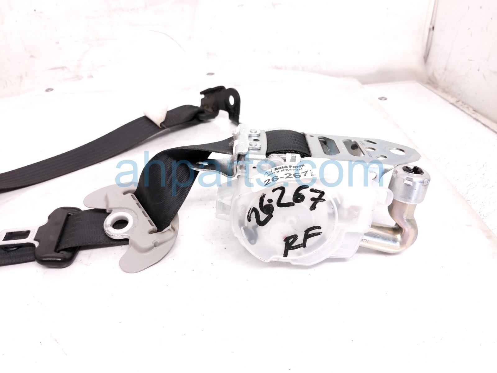 2015 Lexus Rx450h Front Passenger Seat Belt Black 73210 0E130 C0 Replacement 2015 Lexus Rx450h Front Passenger Seat Belt Black 73210 0E130 C0 Replacement thumbnail