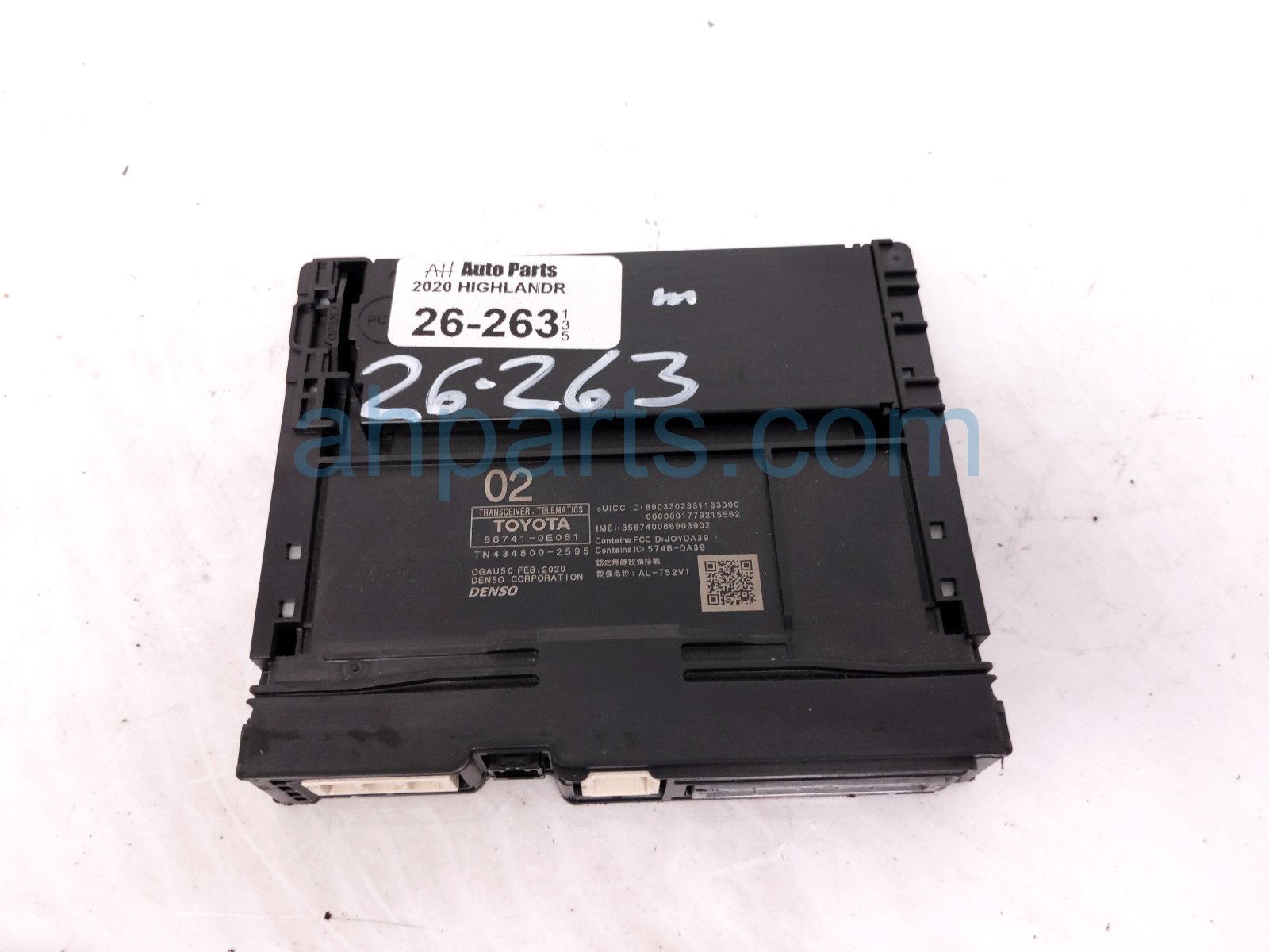 Toyota TELEMATICS TRANSCEIVER MODULE