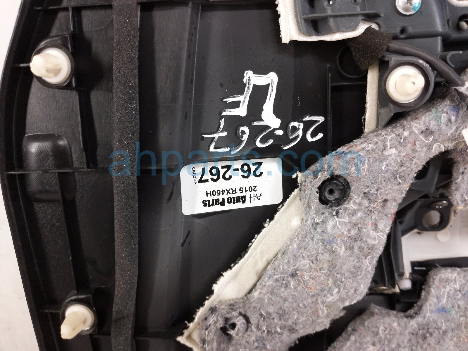 2015 Lexus Rx450h Trim / Liner Front Driver Interior Door Panel Black 67620 0E180 C5 Replacement 2015 Lexus Rx450h Trim / Liner Front Driver Interior Door Panel Black 67620 0E180 C5 Replacement thumbnail