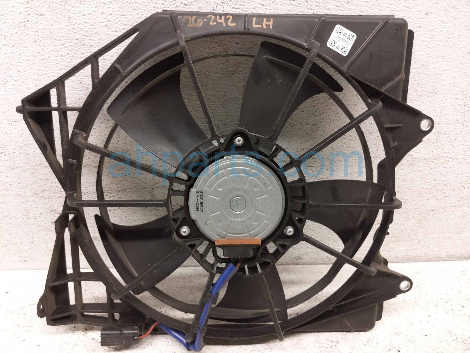 Honda LH RADIATOR FAN ASSEMBLY
