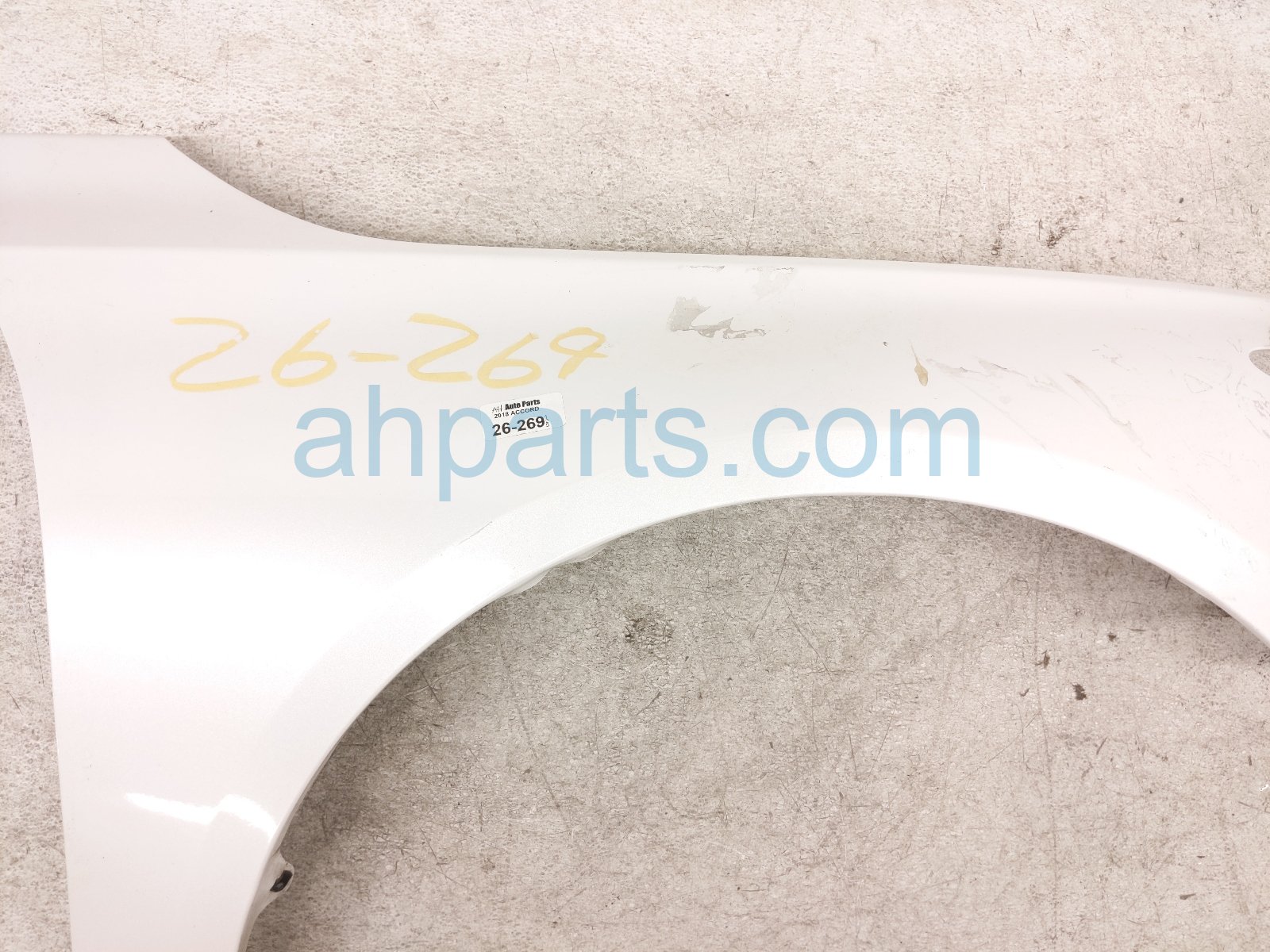 2018 Honda Accord Front Passenger Fender White 60210 TVA A00ZZ Replacement 2018 Honda Accord Front Passenger Fender White 60210 TVA A00ZZ Replacement thumbnail