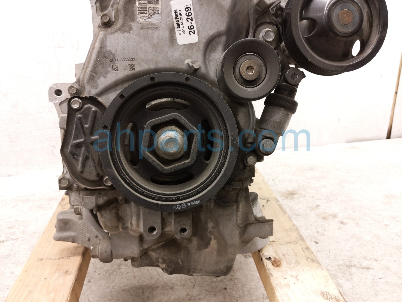 2018 Honda Accord Long Block Engine / Motor = 96k Mi 10002 6A0 A02 Replacement 2018 Honda Accord Long Block Engine / Motor = 96k Mi 10002 6A0 A02 Replacement thumbnail