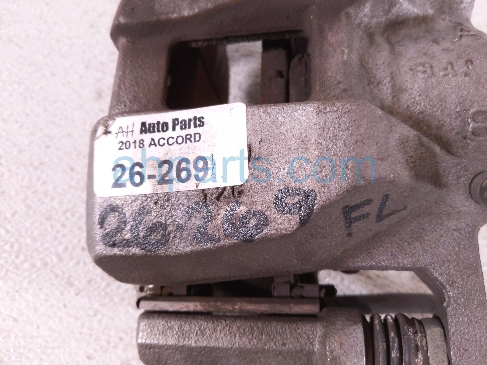 2018 Honda Accord Core Core Front Driver Brake Caliper 45019 TVA 000 Replacement 2018 Honda Accord Core Core Front Driver Brake Caliper 45019 TVA 000 Replacement thumbnail