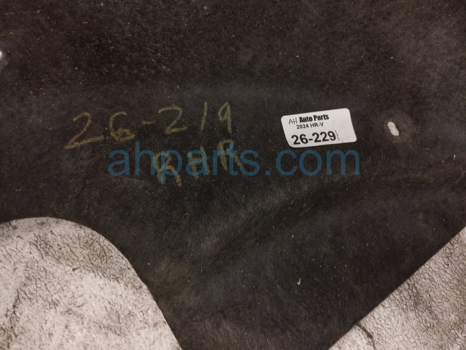 2024 Honda HR V Rear Passenger Inner Fender Liner 74550 3W0 A00 Replacement 2024 Honda HR V Rear Passenger Inner Fender Liner 74550 3W0 A00 Replacement thumbnail