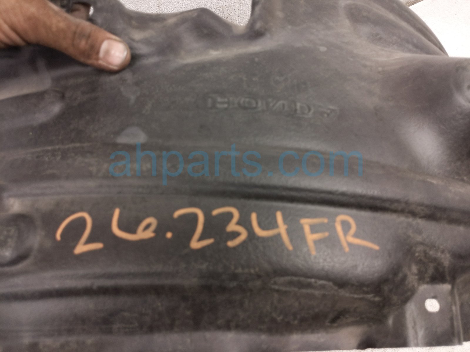 2024 Honda Pilot Front Passenger Inner Fender Liner 74100 T90 A00 Replacement 2024 Honda Pilot Front Passenger Inner Fender Liner 74100 T90 A00 Replacement thumbnail