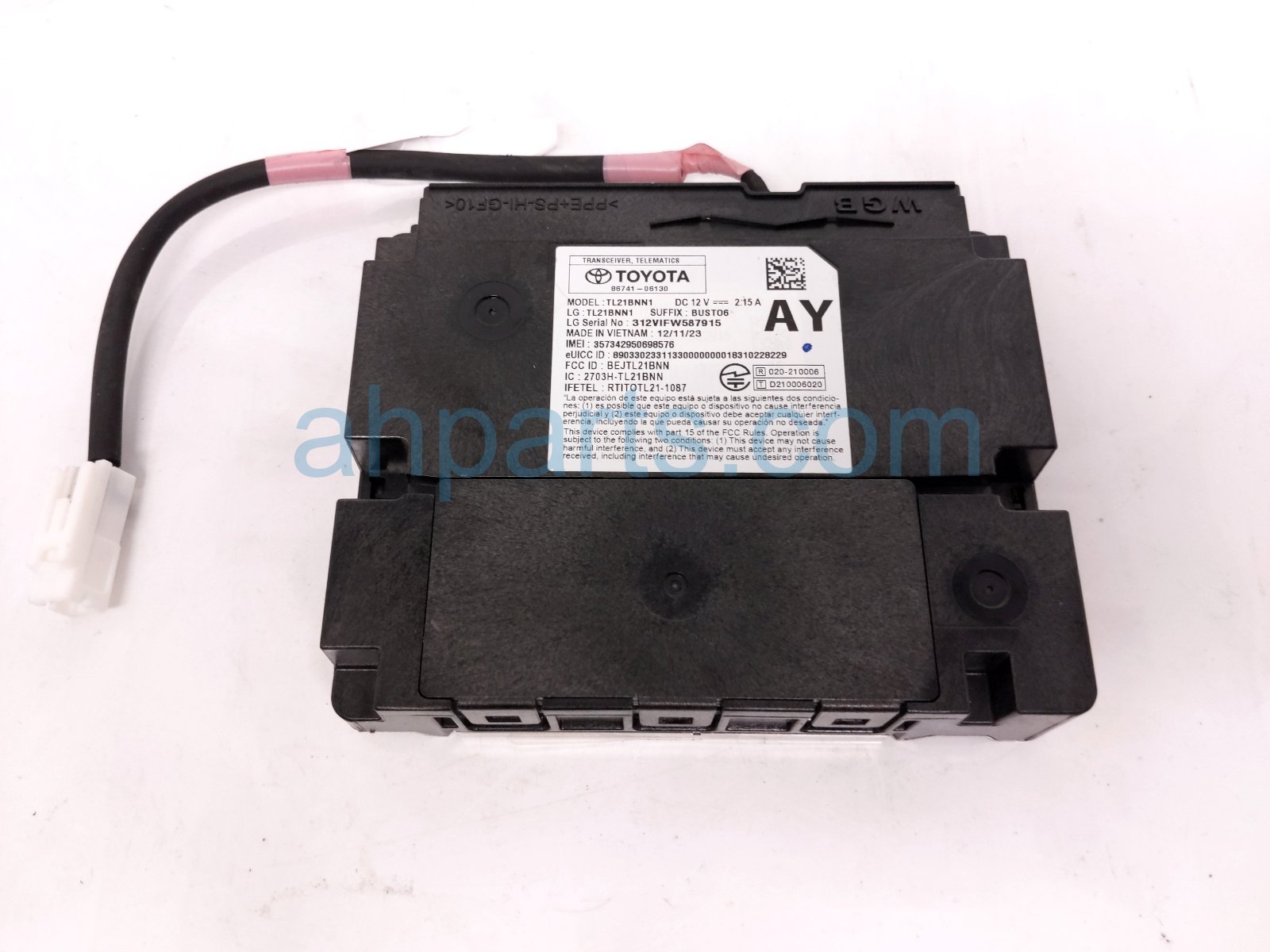 Toyota TELEMATICS TRANSCEIVER MODULE