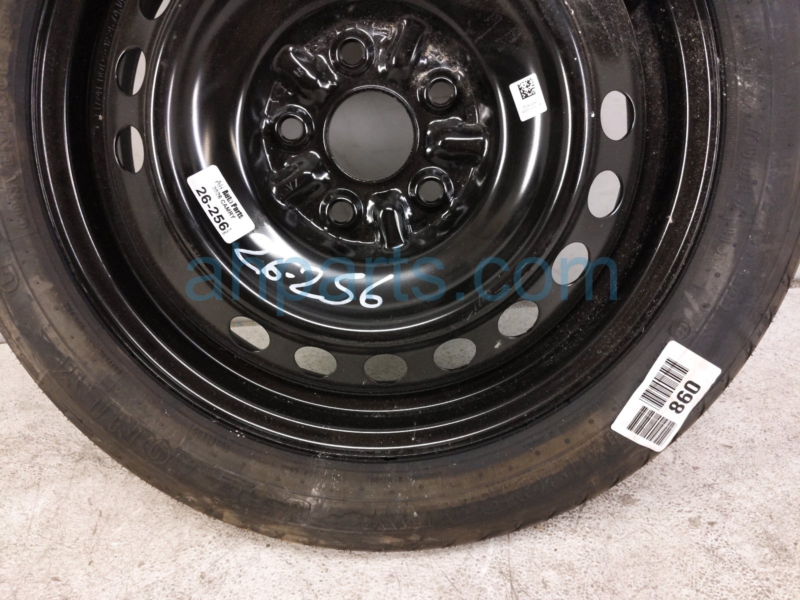 2026 Toyota Camry Rim T155/70d17 Spare Donut Wheel & Tire 42611 06C40 Replacement 2026 Toyota Camry Rim T155/70d17 Spare Donut Wheel & Tire 42611 06C40 Replacement thumbnail