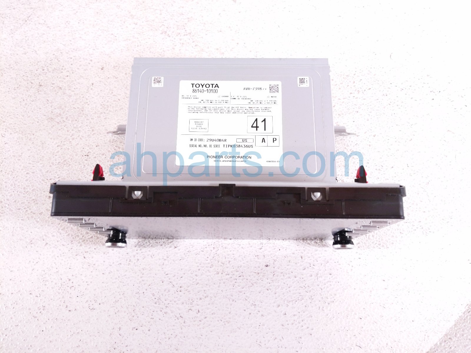 2021 Toyota C HR Radio Receiver & Display Screen 86140 10100 Replacement 2021 Toyota C HR Radio Receiver & Display Screen 86140 10100 Replacement thumbnail